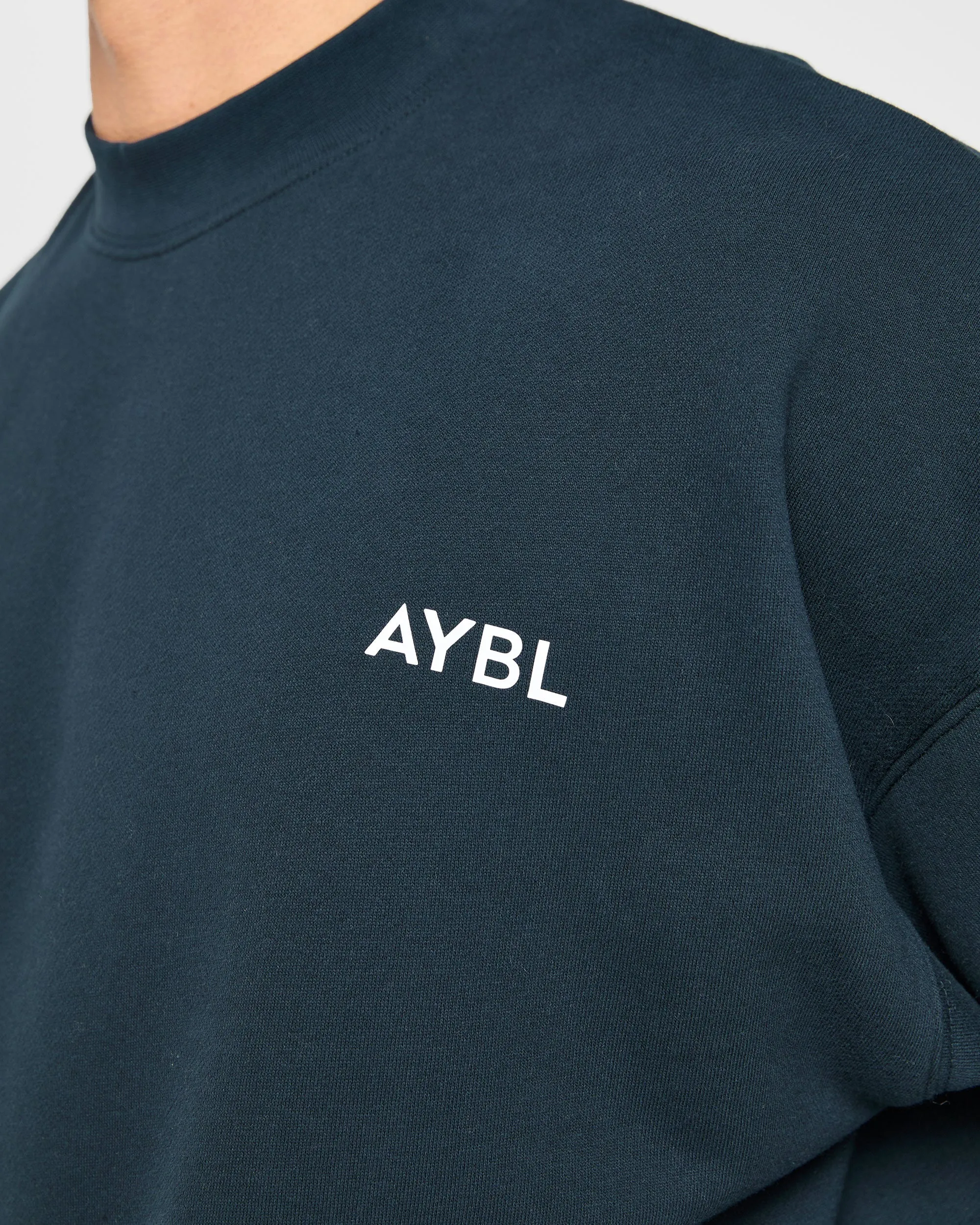 Essential Oversized Sweater - Navy sold by AYBL product image thumbnail 5