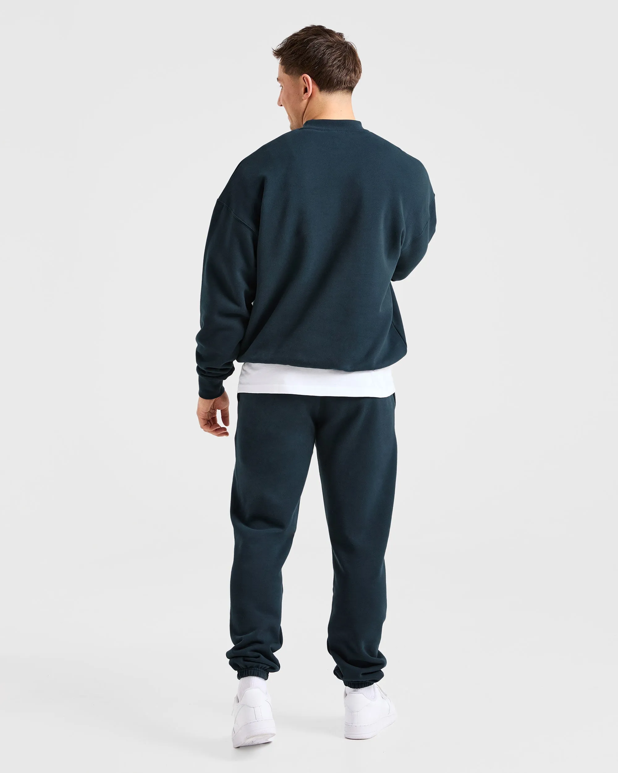 Essential Oversized Sweater - Navy sold by AYBL product image thumbnail 4