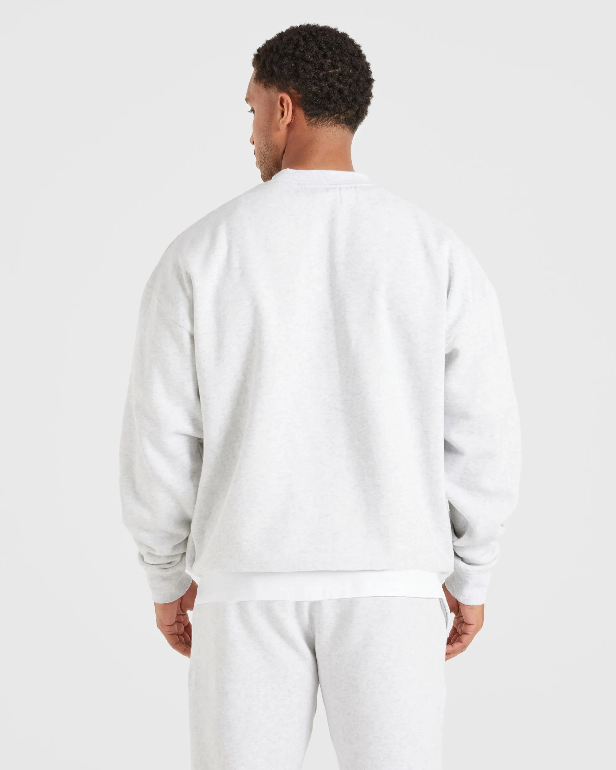 Essential Oversized Sweater - Grey Marl sold by AYBL product image thumbnail 2