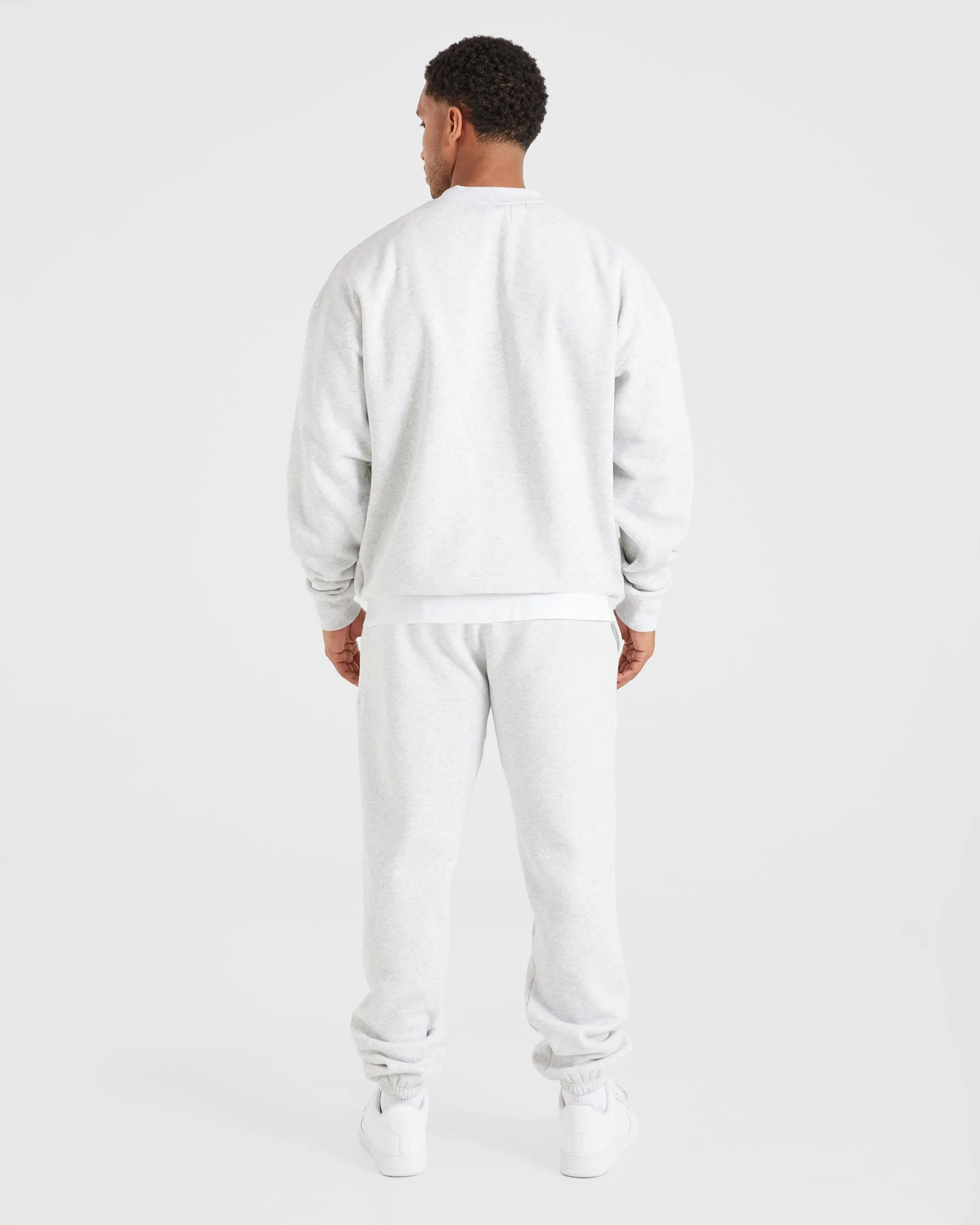 Essential Oversized Sweater - Grey Marl sold by AYBL product image thumbnail 4