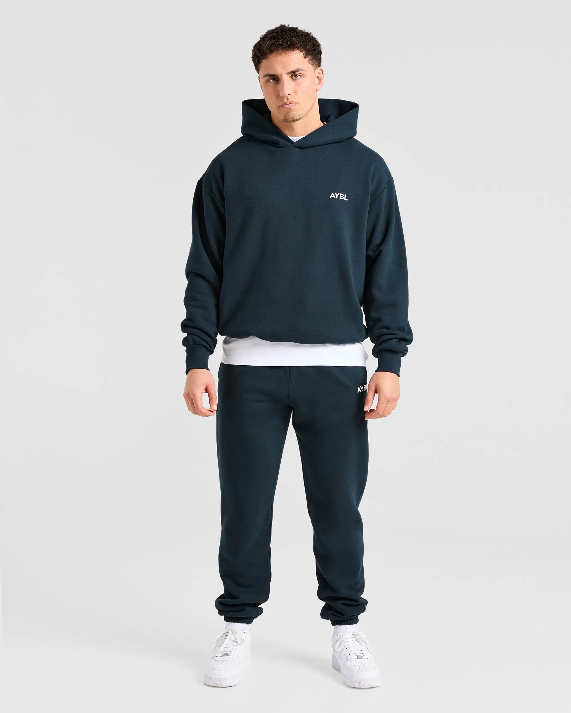 Essential Oversized Hoodie - Navy sold by AYBL product image thumbnail 3