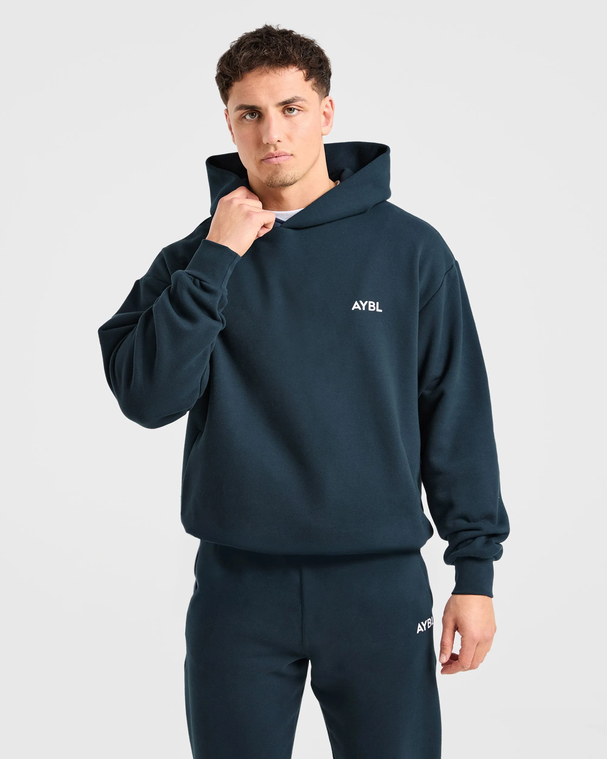 Essential Oversized Hoodie - Navy sold by AYBL