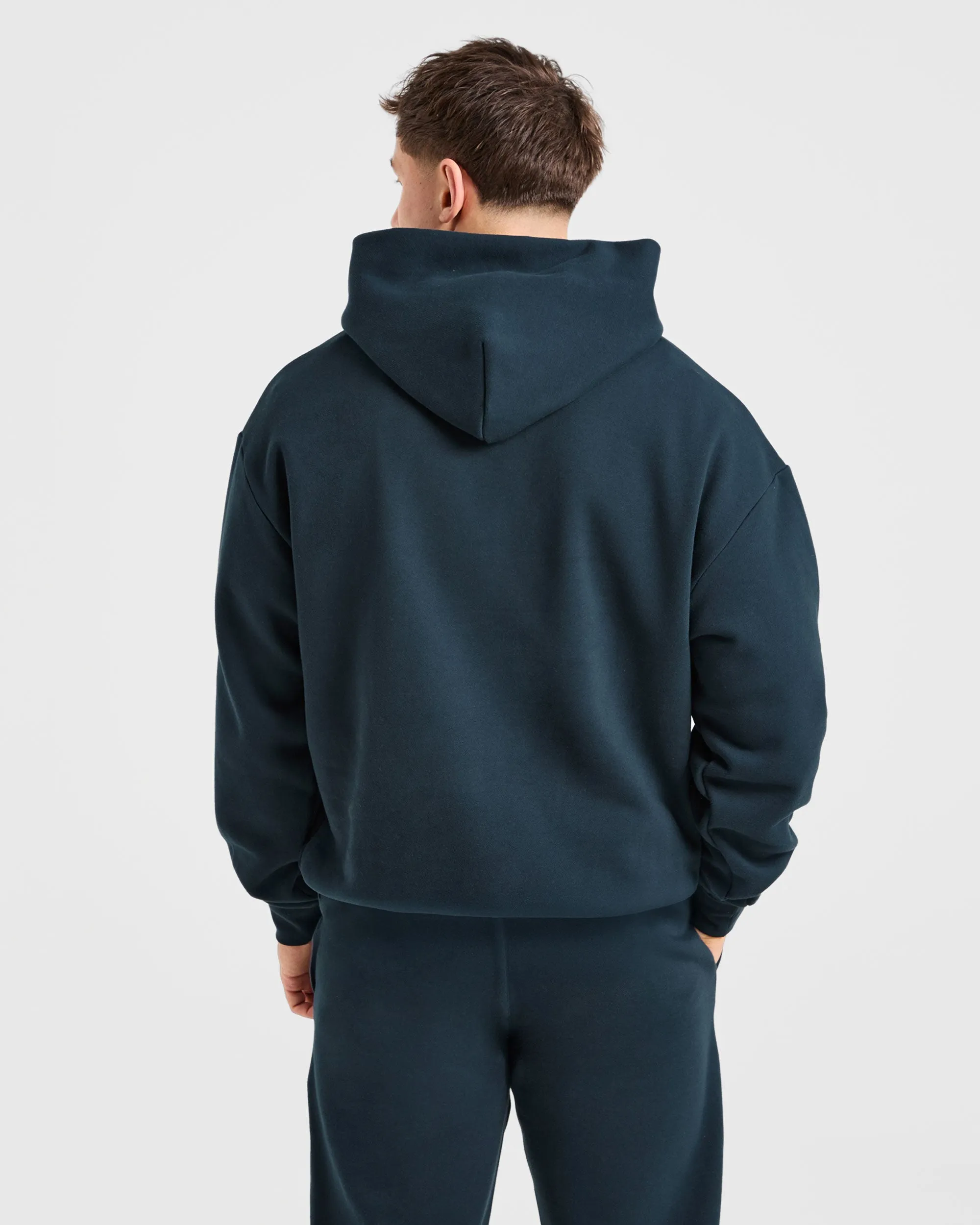 Essential Oversized Hoodie - Navy sold by AYBL product image thumbnail 2