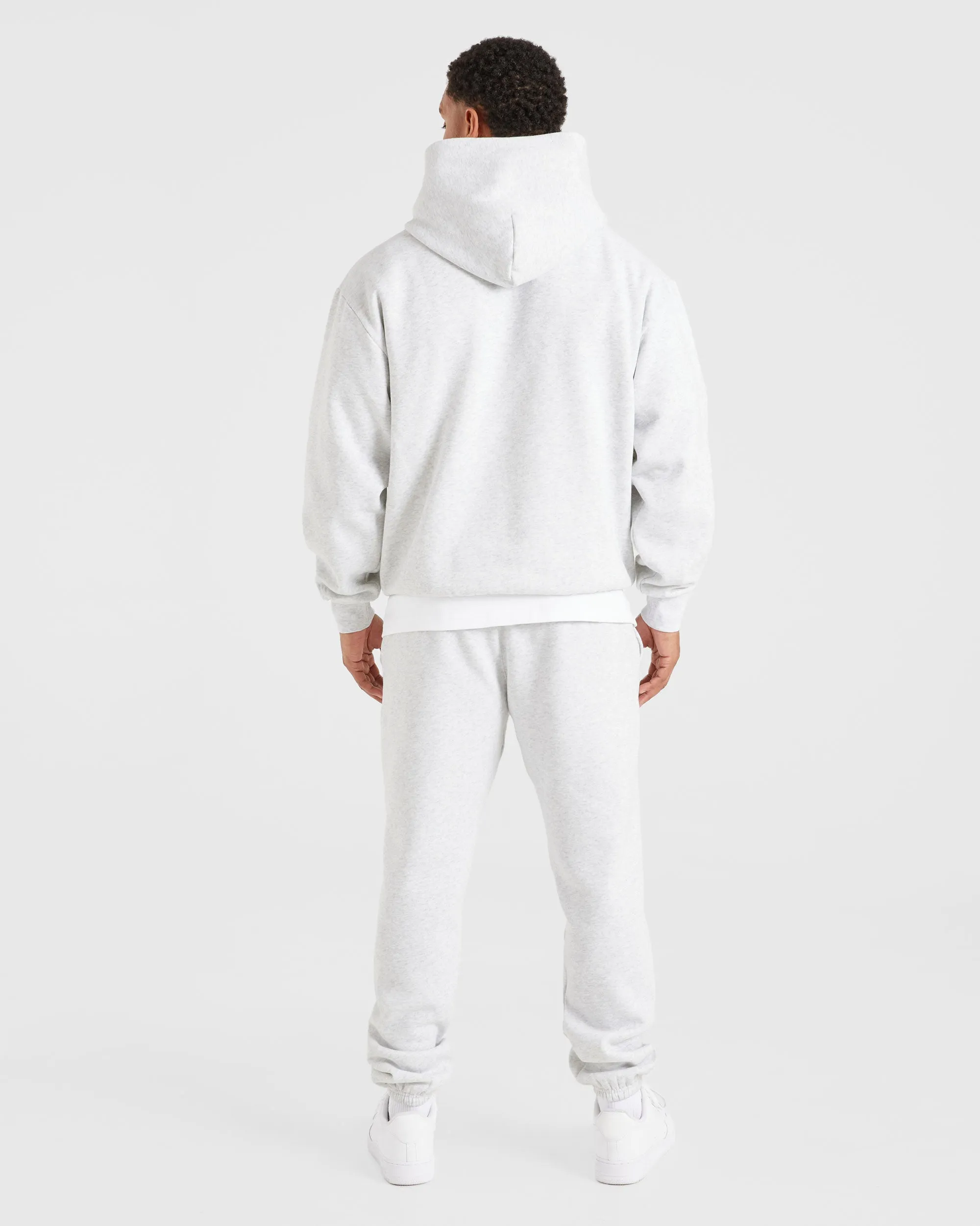 Essential Oversized Hoodie - Grey Marl sold by AYBL product image thumbnail 4