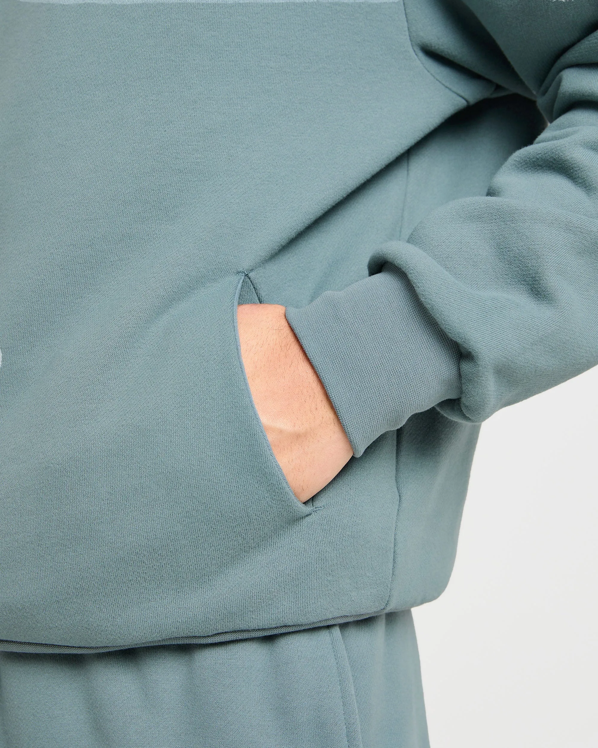 Essential Oversized Hoodie - Dusty Blue sold by AYBL product image thumbnail 5