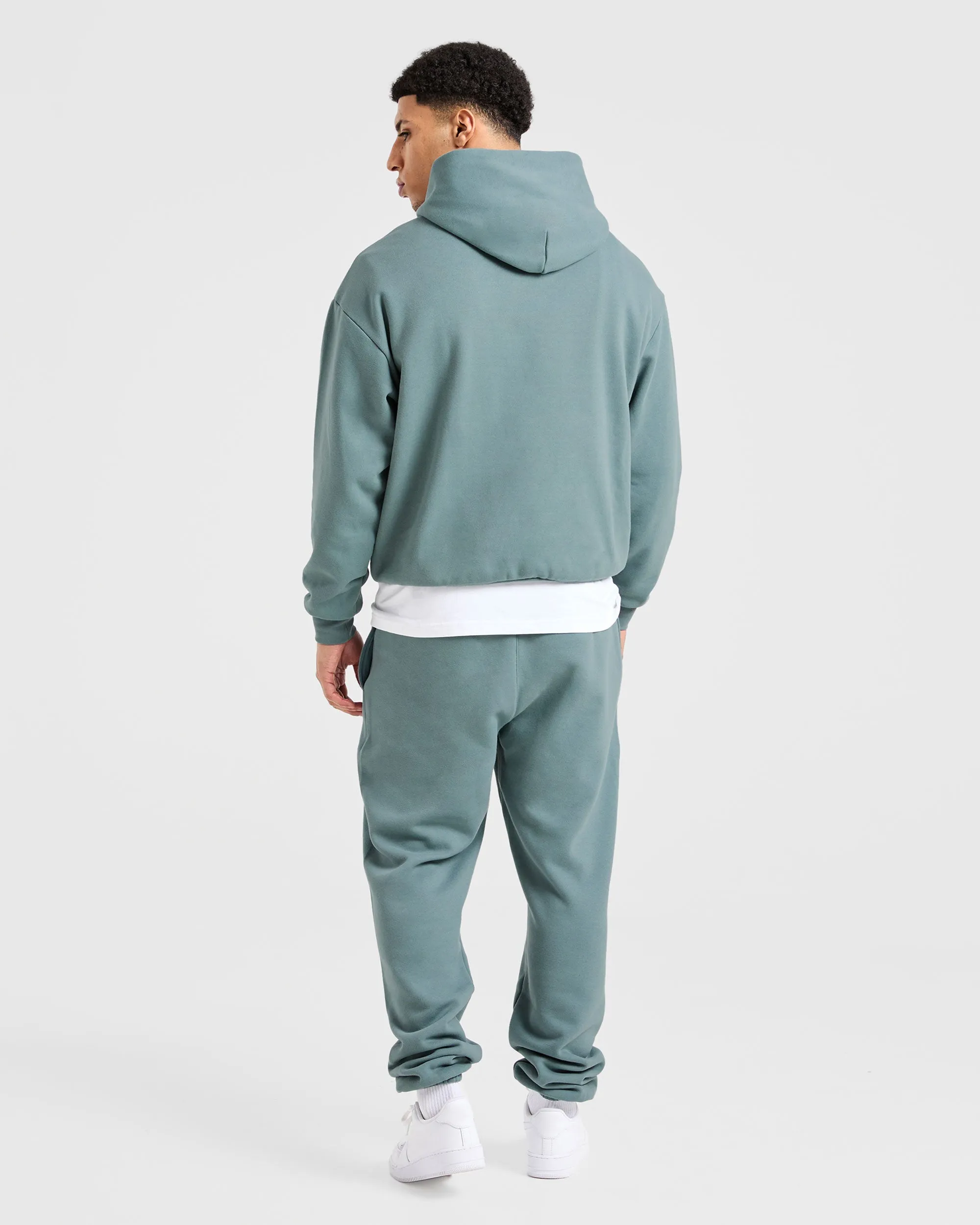 Essential Oversized Hoodie - Dusty Blue sold by AYBL product image thumbnail 4