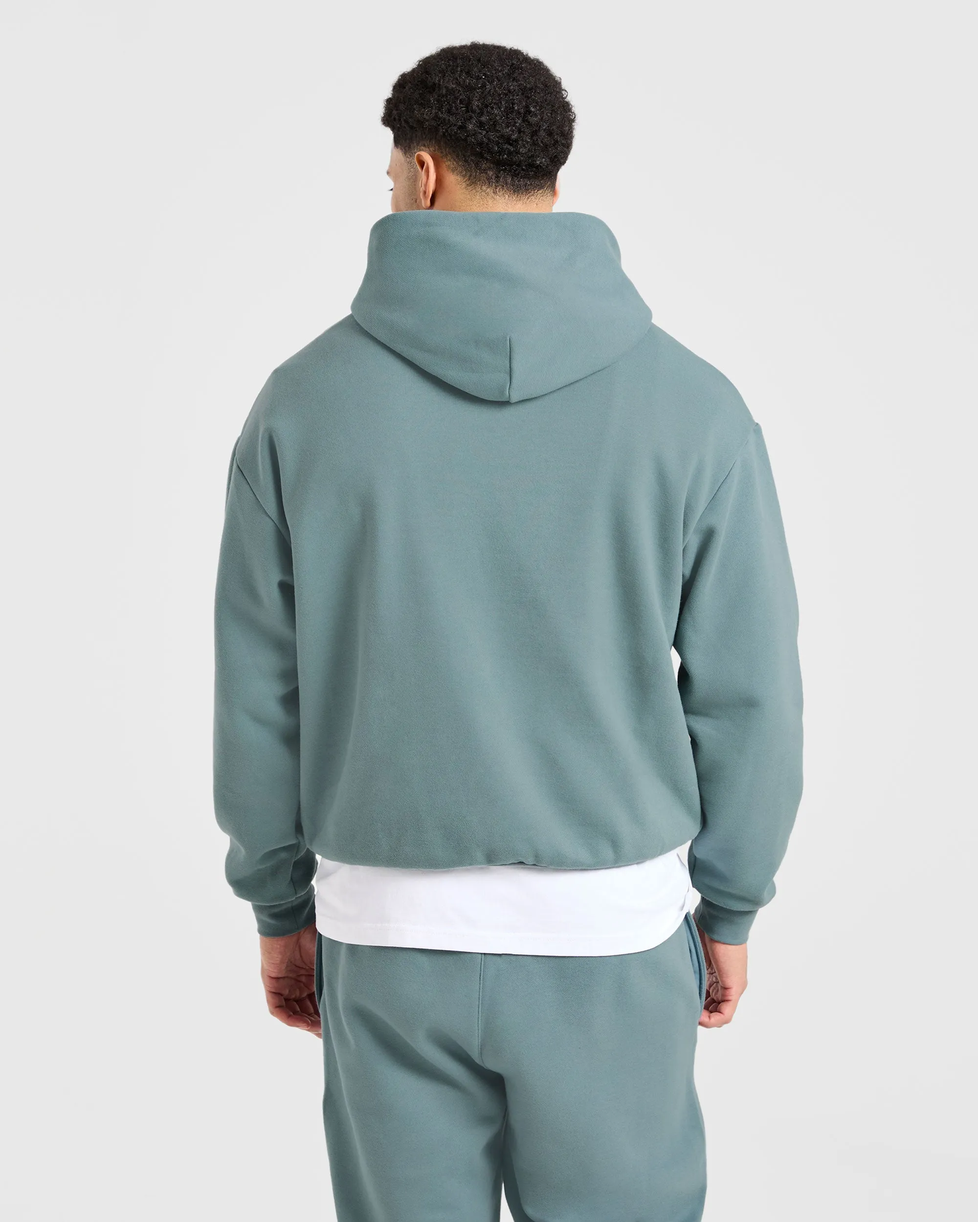 Essential Oversized Hoodie - Dusty Blue sold by AYBL product image thumbnail 2