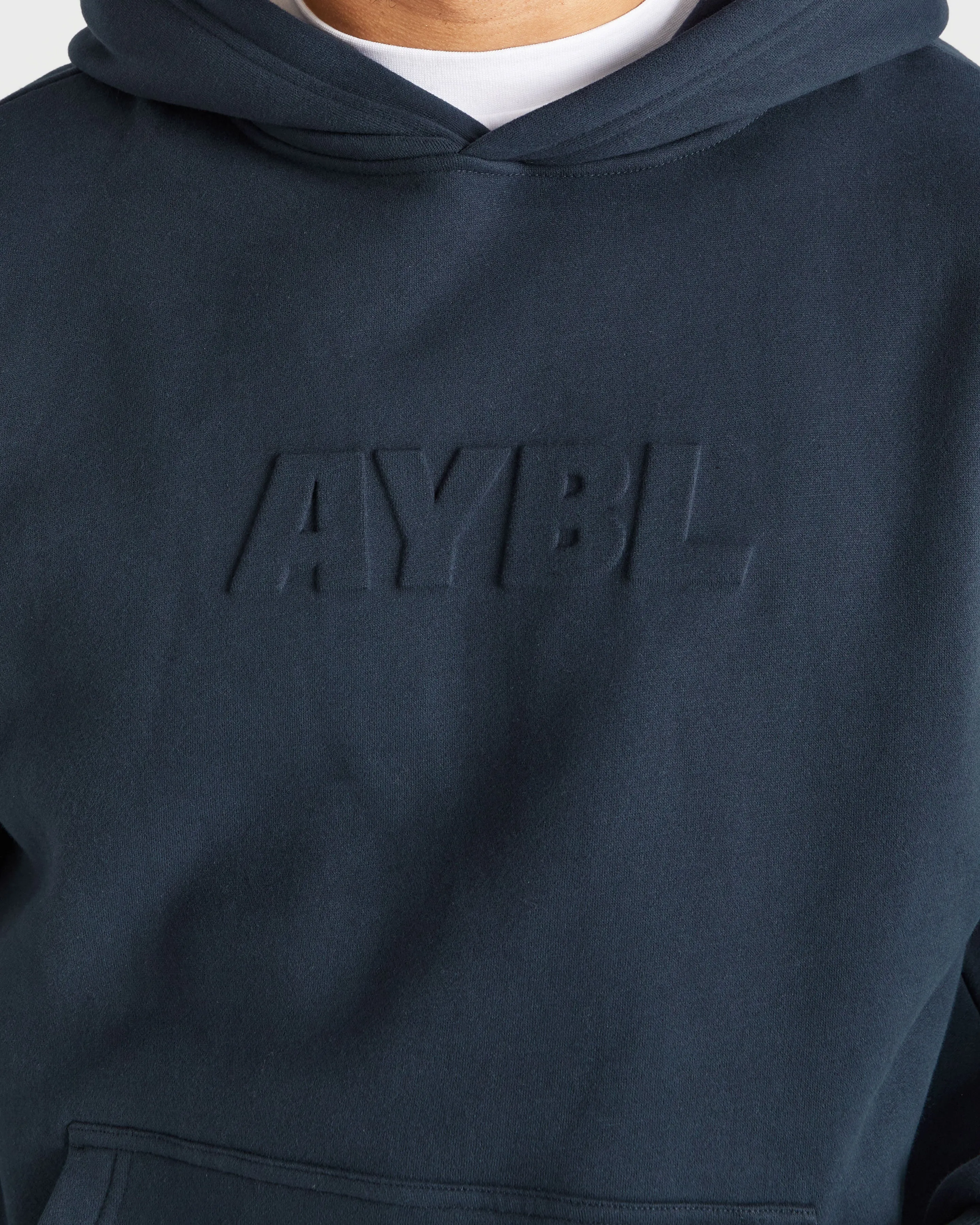 Etched Hoodie - Navy sold by AYBL product image thumbnail 5