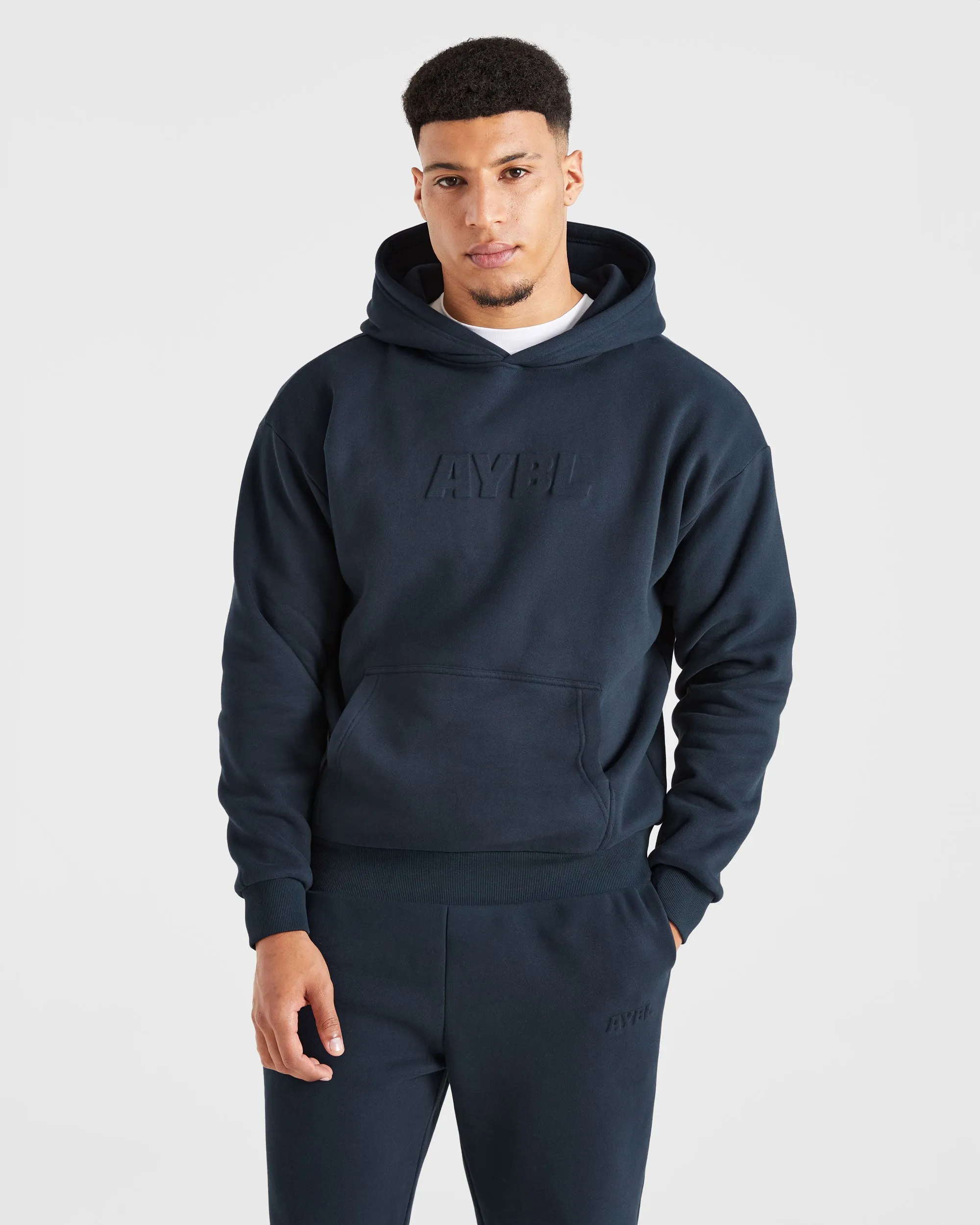 Etched Hoodie - Navy sold by AYBL