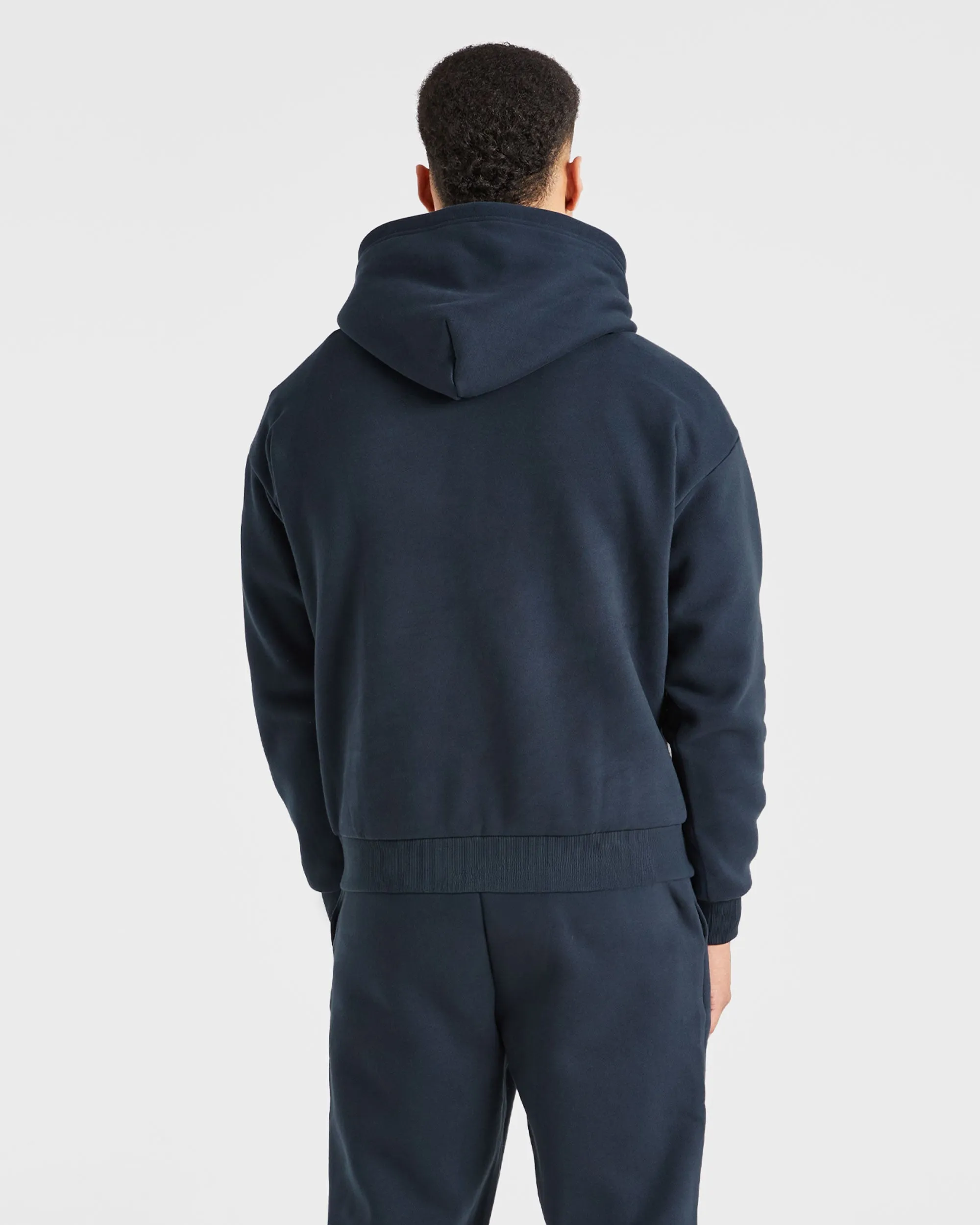 Etched Hoodie - Navy sold by AYBL product image thumbnail 2