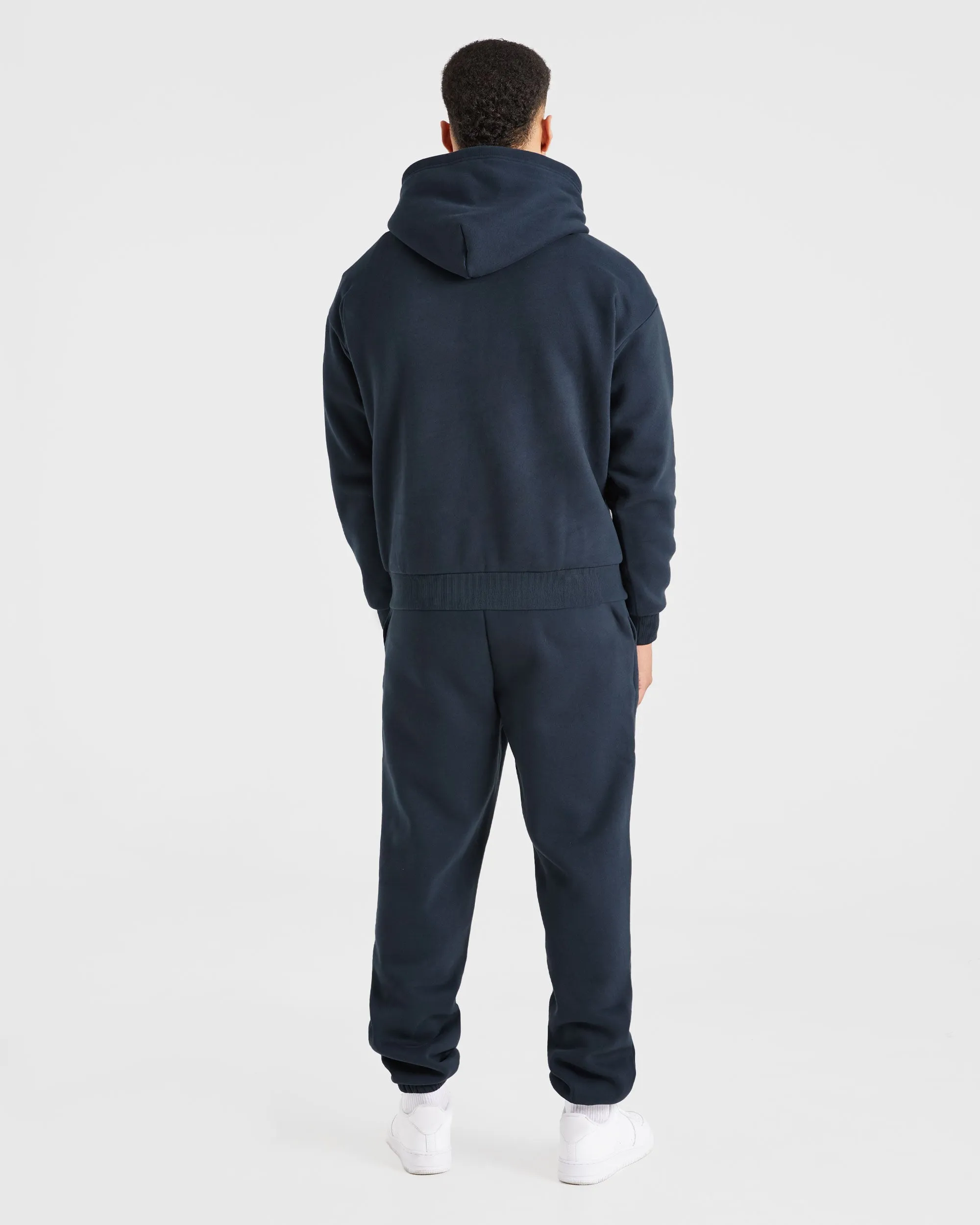 Etched Hoodie - Navy sold by AYBL product image thumbnail 4