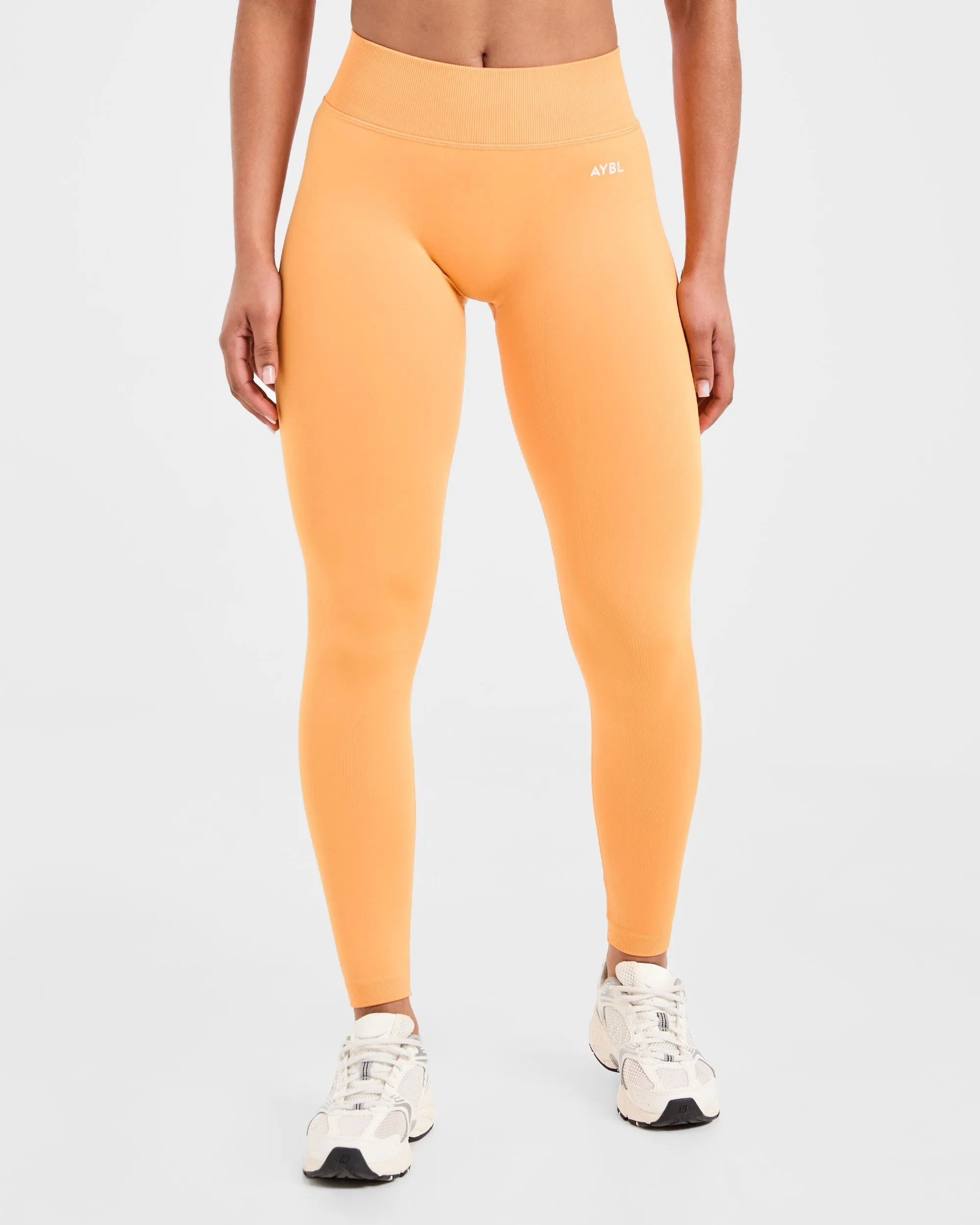 Adapt Seamless Leggings - Bright Orange sold by AYBL product image thumbnail 2