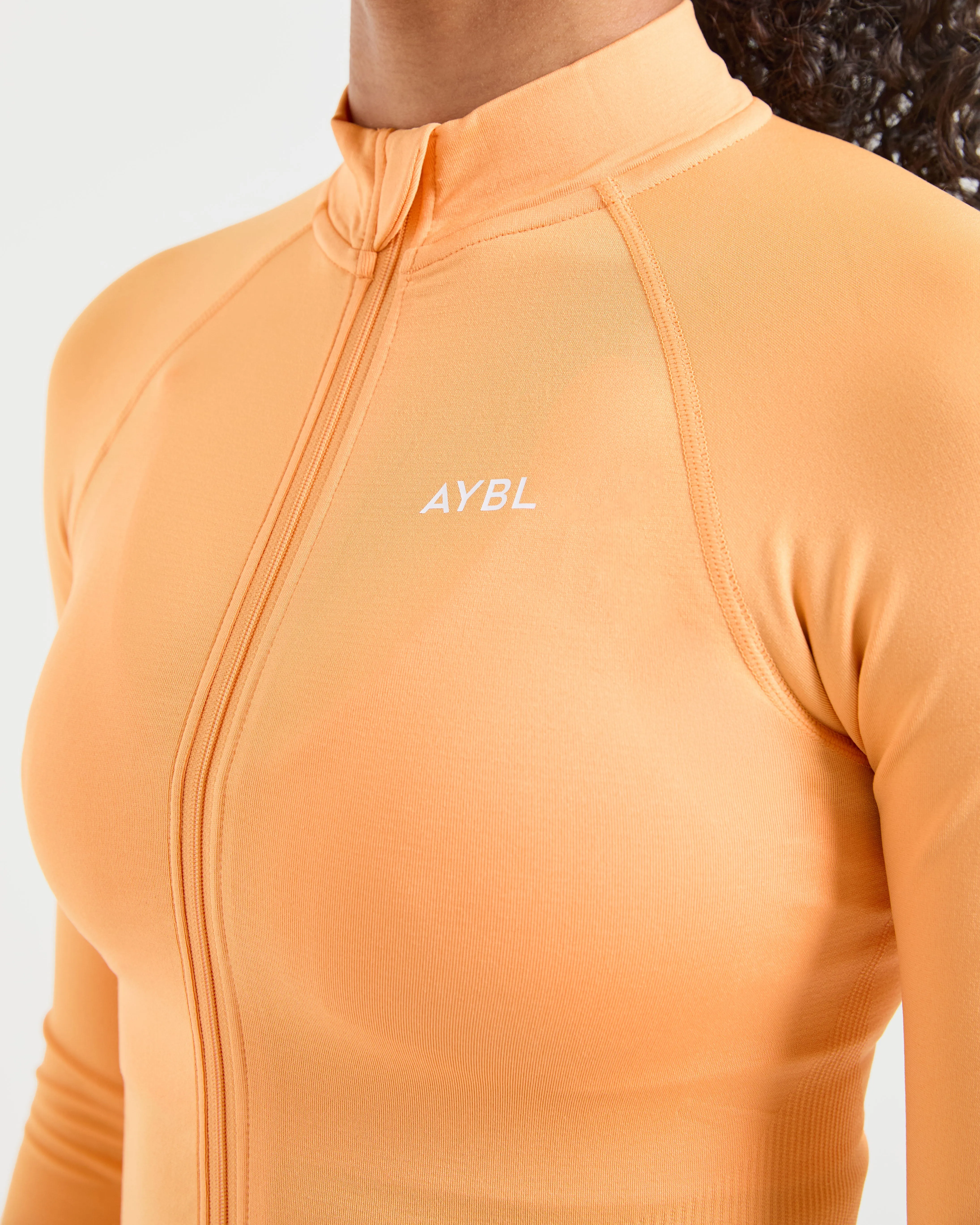 Adapt Seamless Jacket - Bright Orange sold by AYBL product image thumbnail 5