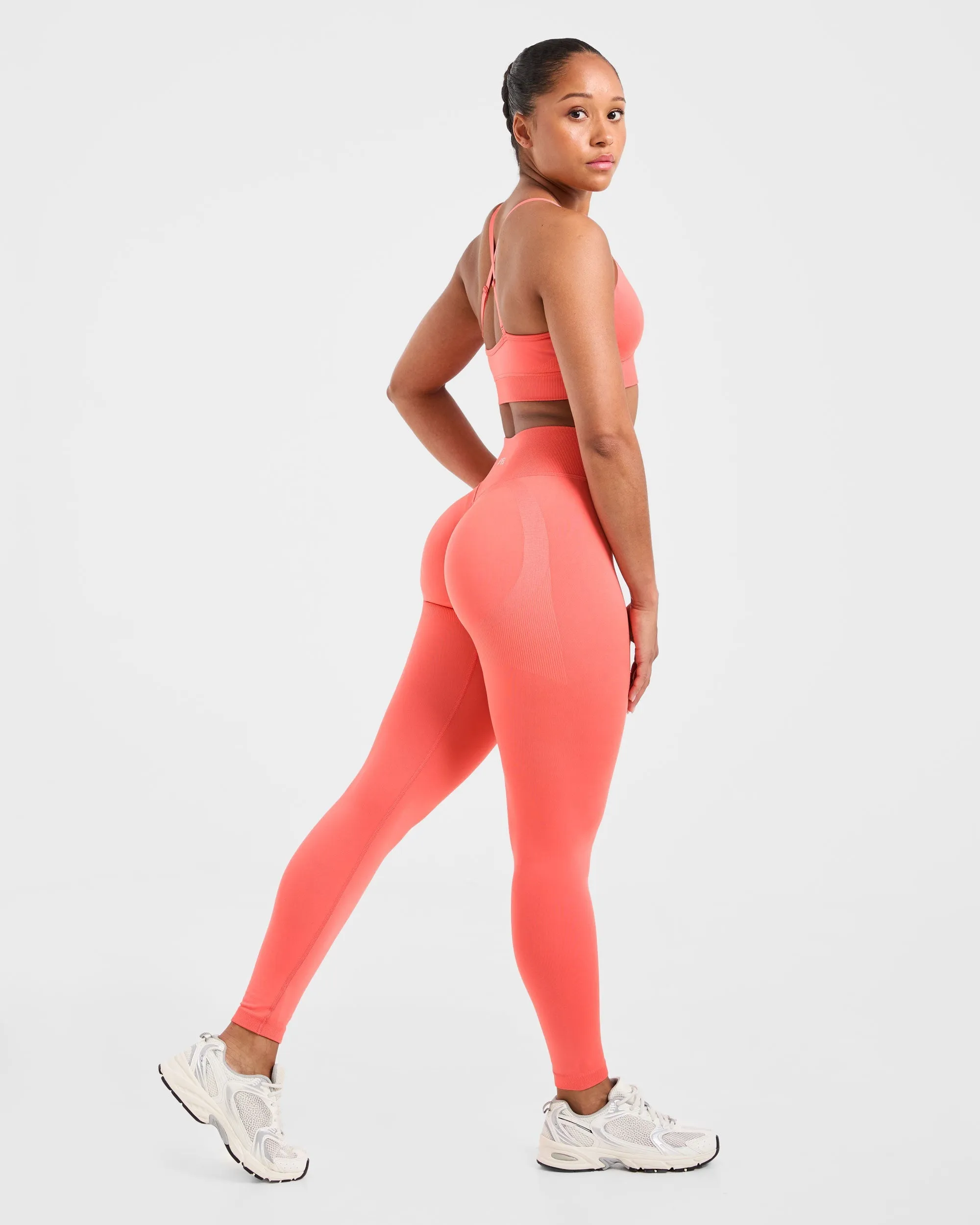 Adapt Seamless Leggings - Summer Peach sold by AYBL product image thumbnail 4