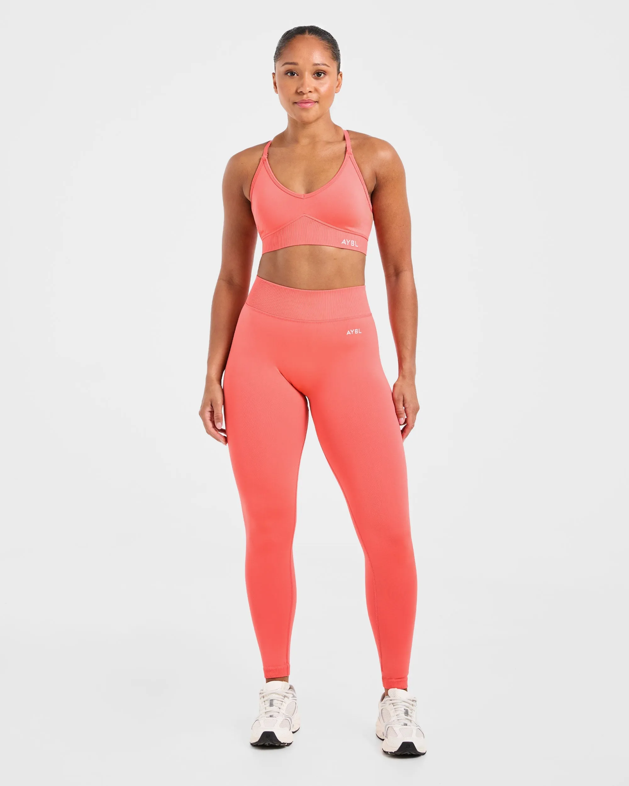 Adapt Seamless Leggings - Summer Peach sold by AYBL product image thumbnail 3