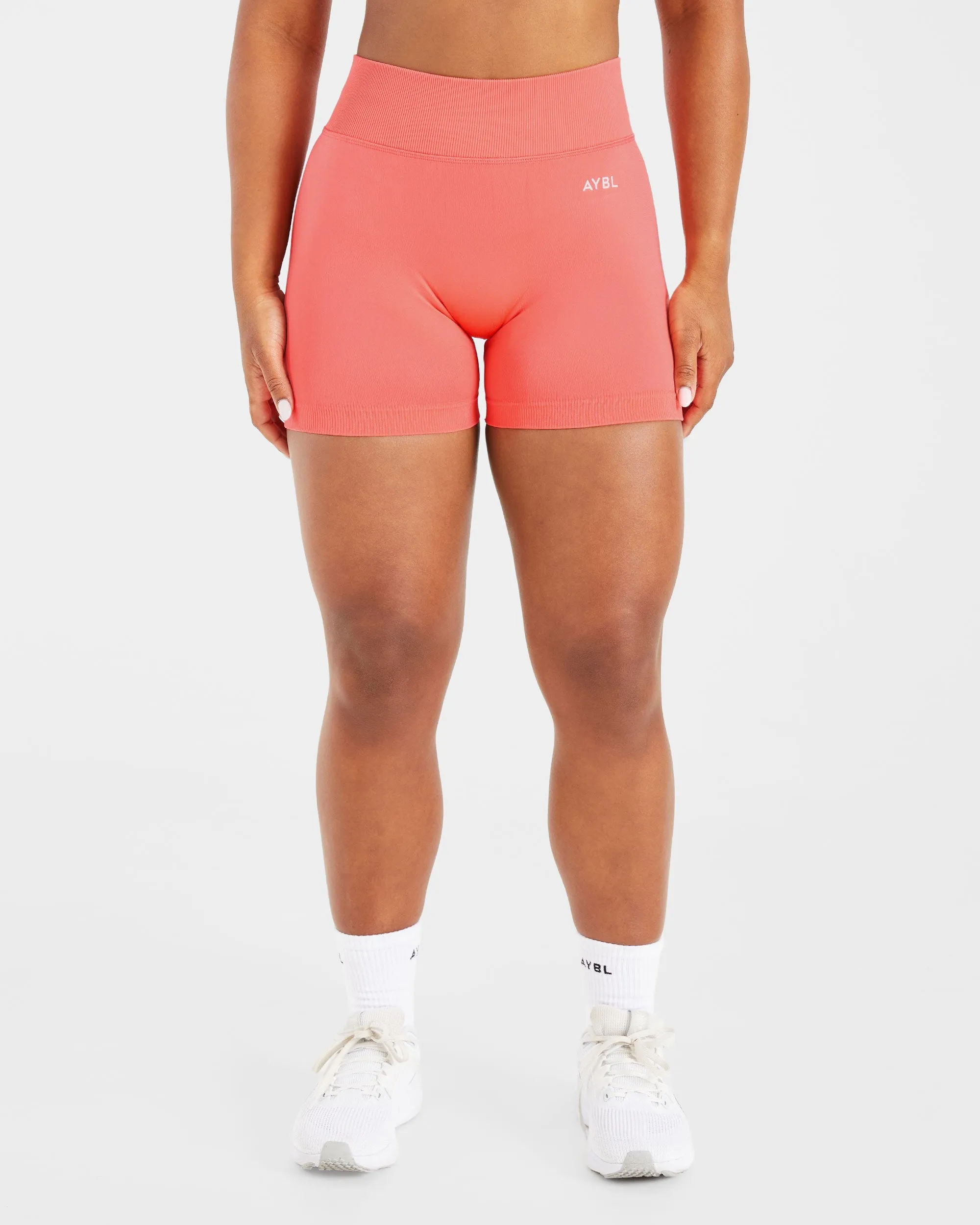 Adapt Seamless Shorts - Summer Peach sold by AYBL product image thumbnail 2