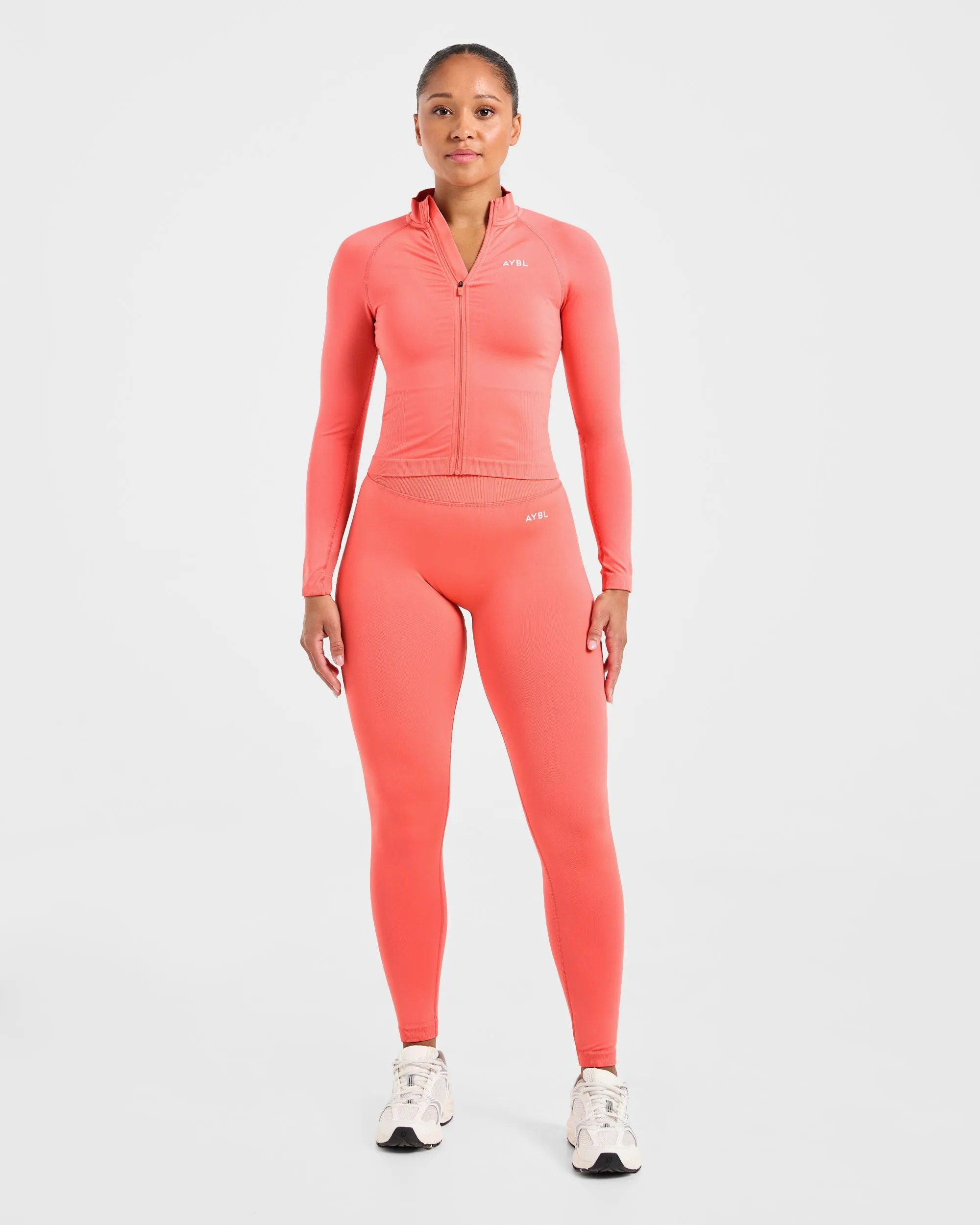 Adapt Seamless Jacket - Summer Peach sold by AYBL product image thumbnail 3