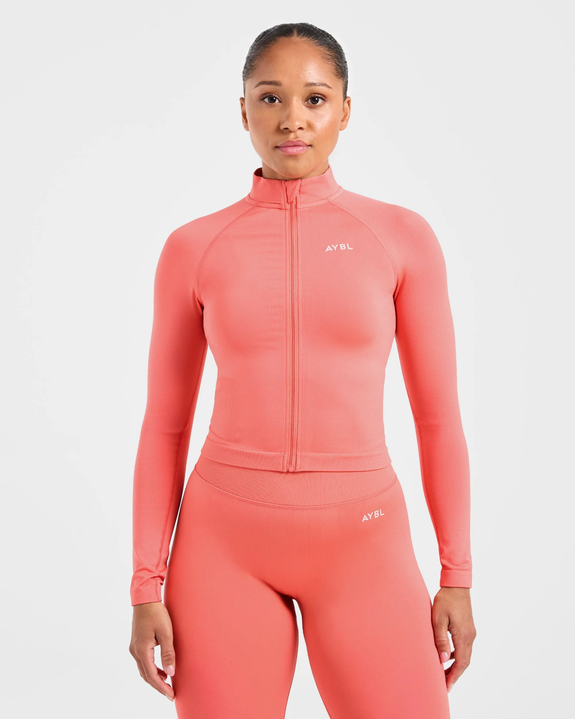 Adapt Seamless Jacket - Summer Peach sold by AYBL