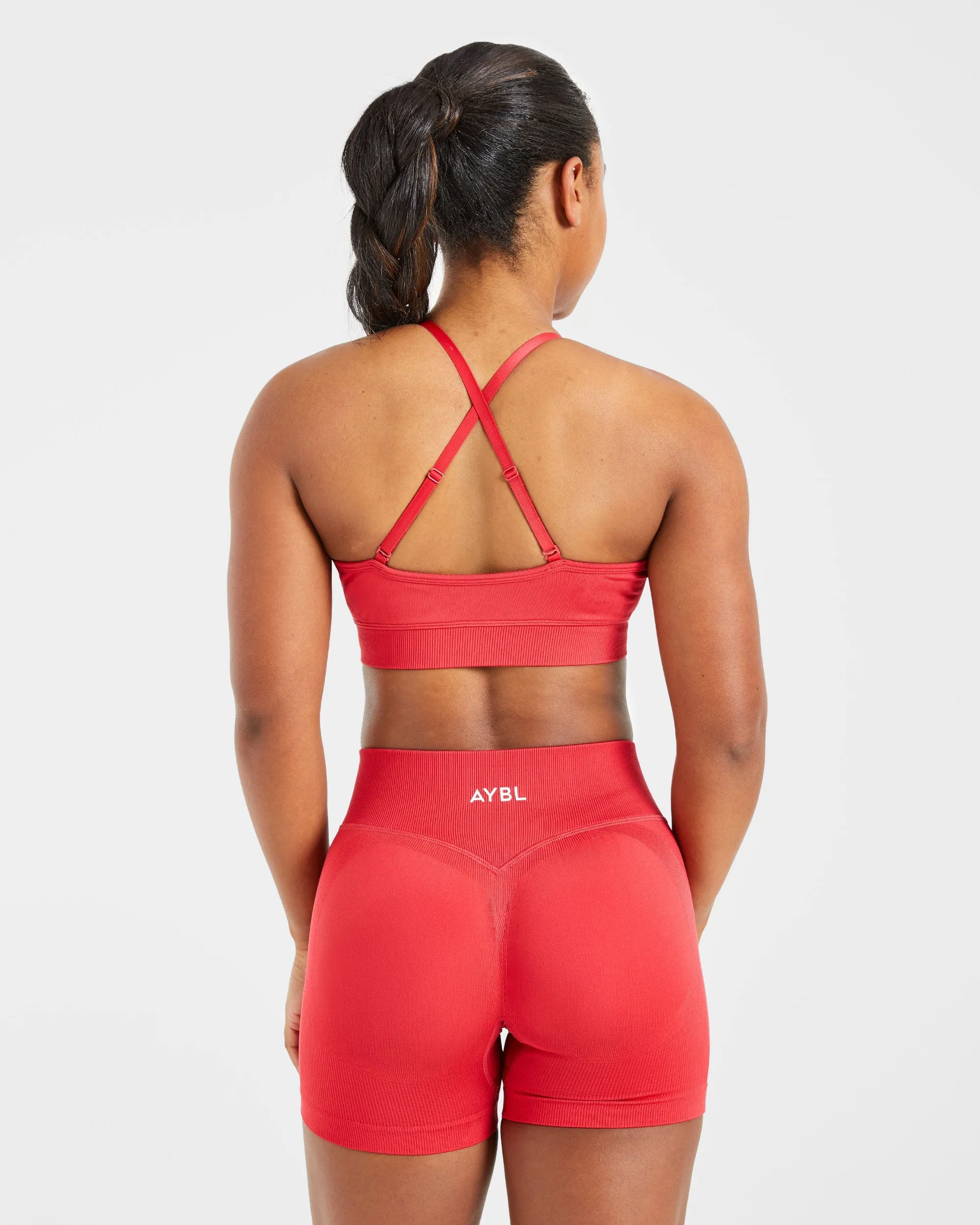 Adapt Seamless Sports Bra - Salsa Red sold by AYBL product image thumbnail 2