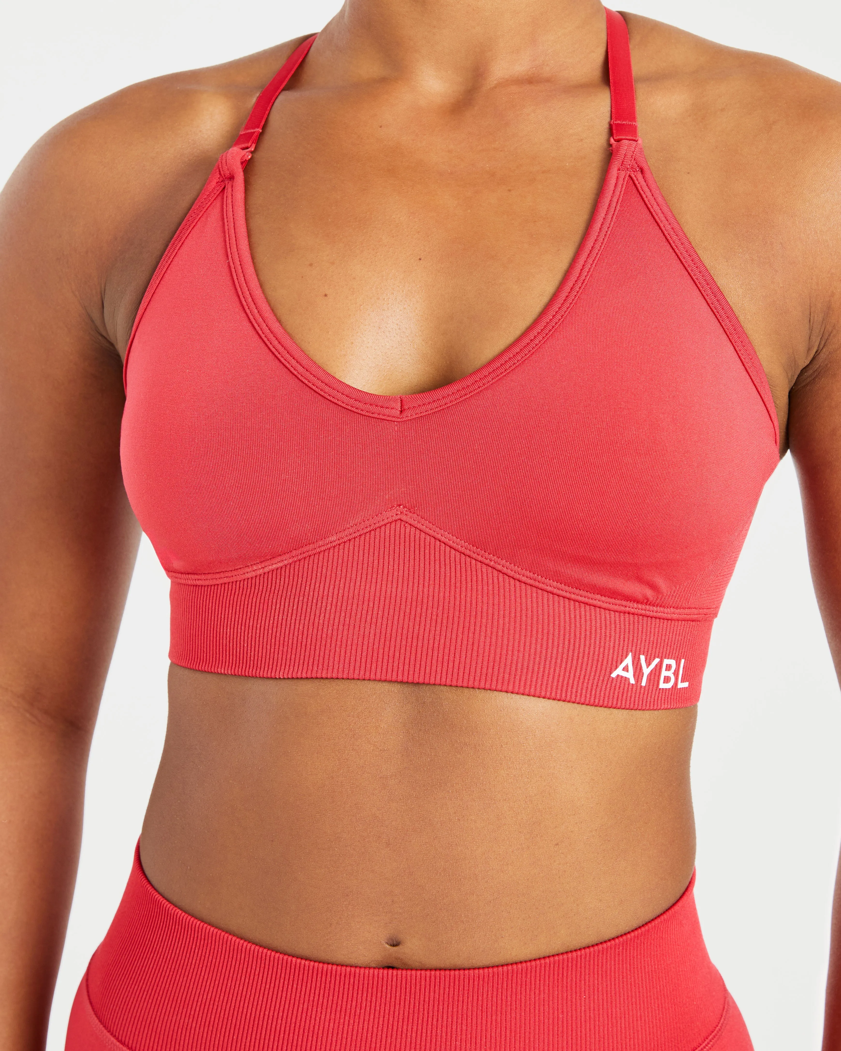 Adapt Seamless Sports Bra - Salsa Red sold by AYBL product image thumbnail 5