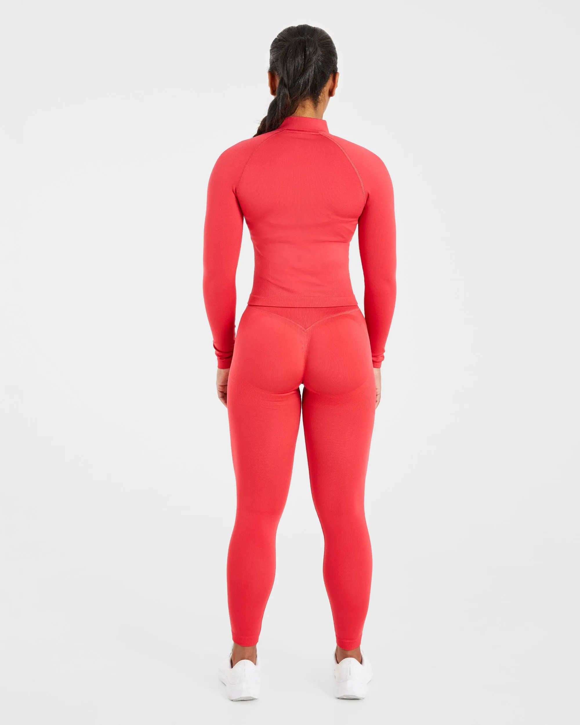 Adapt Seamless Jacket - Salsa Red sold by AYBL product image thumbnail 4