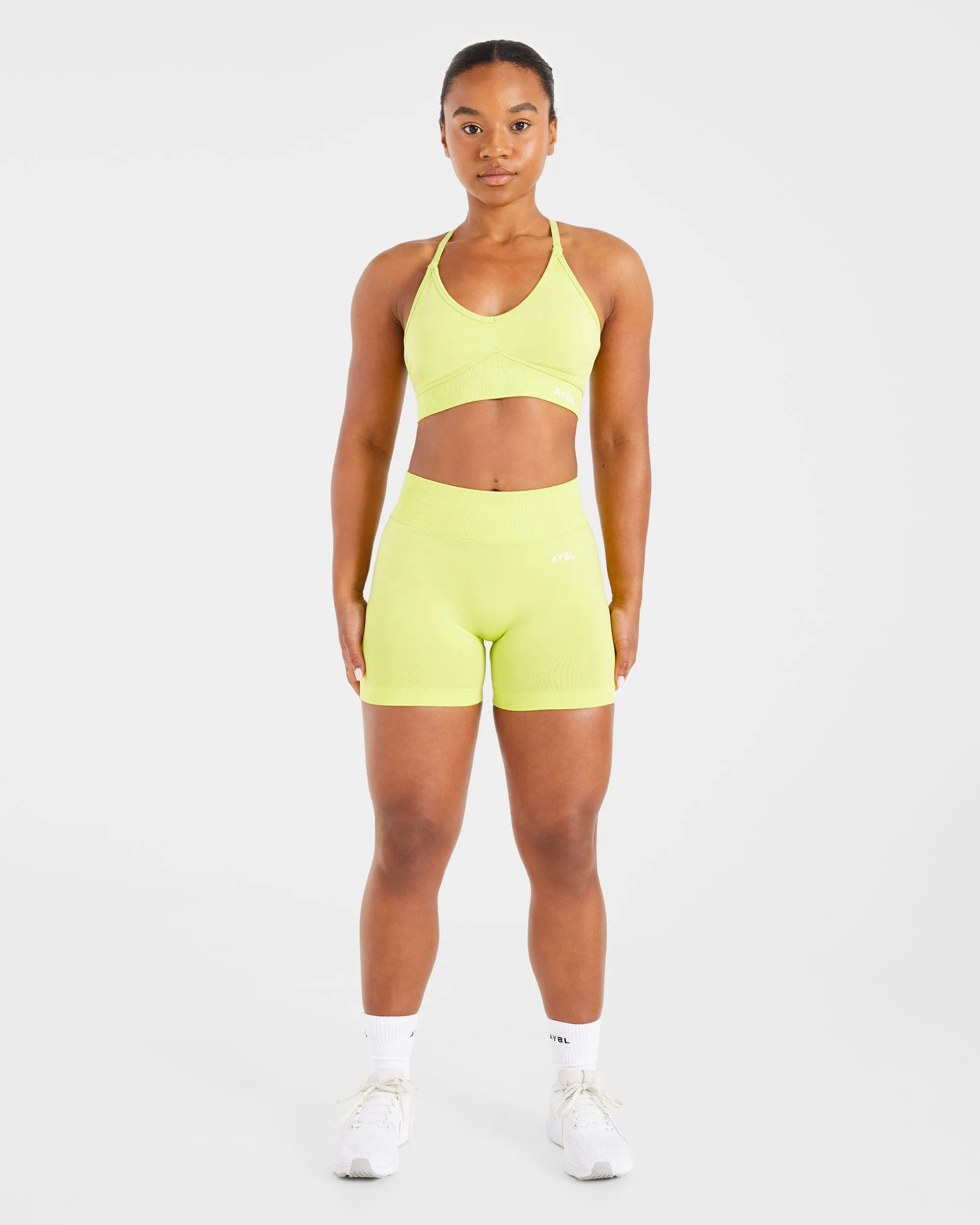 Adapt Seamless Shorts - Lime Green sold by AYBL product image thumbnail 3