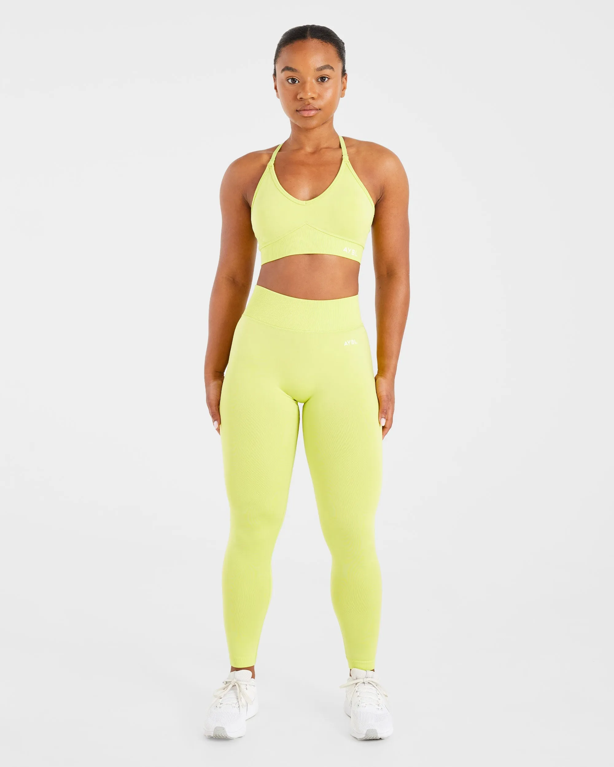 Adapt Seamless Leggings - Lime Green sold by AYBL product image thumbnail 4