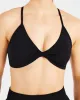Essential Twist Crossback Sports Bra - Black sold by AYBL