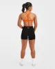 Essential Strappy Sports Bra - Bright Orange sold by AYBL