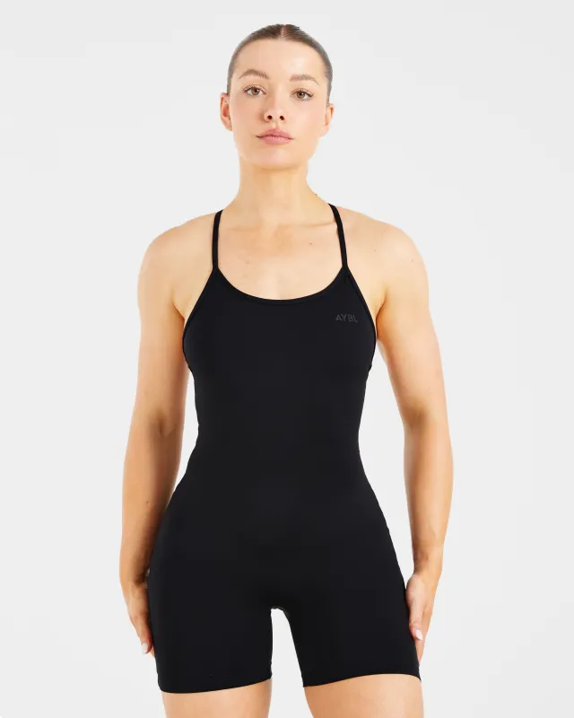 Sculpt Backless All in One - Black sold by AYBL