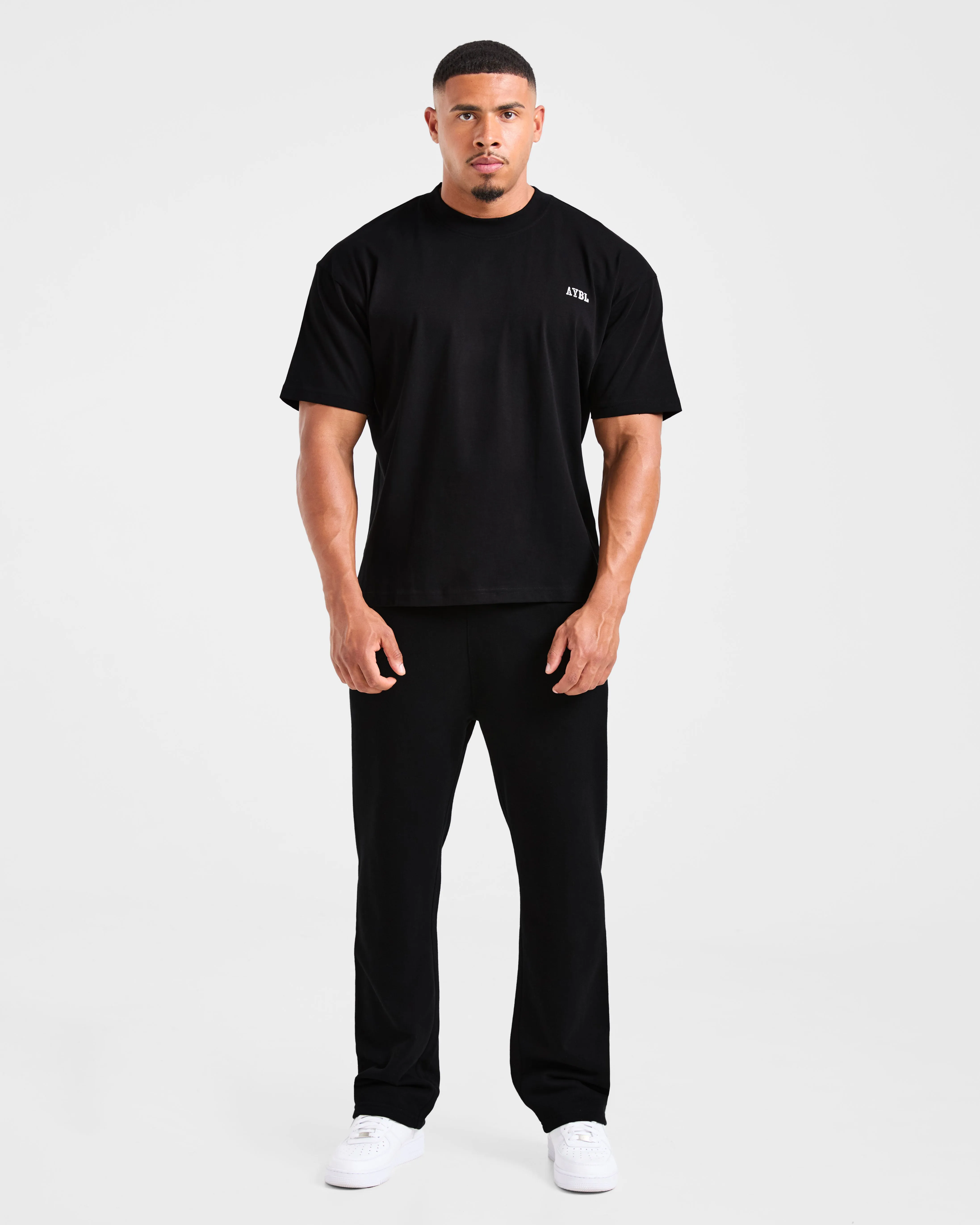 Lifting Essentials Oversized T Shirt - Black sold by AYBL product image thumbnail 3