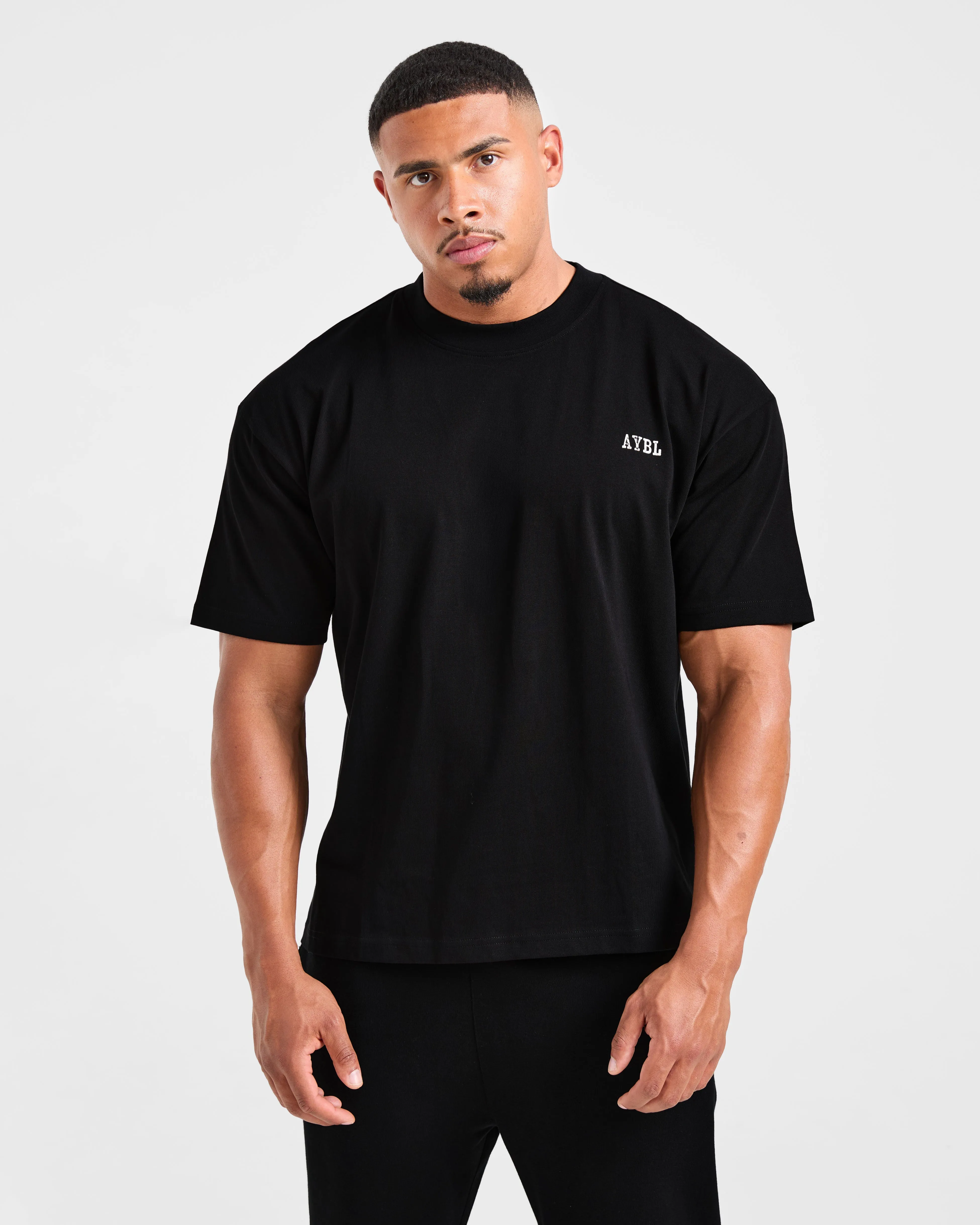 Lifting Essentials Oversized T Shirt - Black sold by AYBL product image thumbnail 2