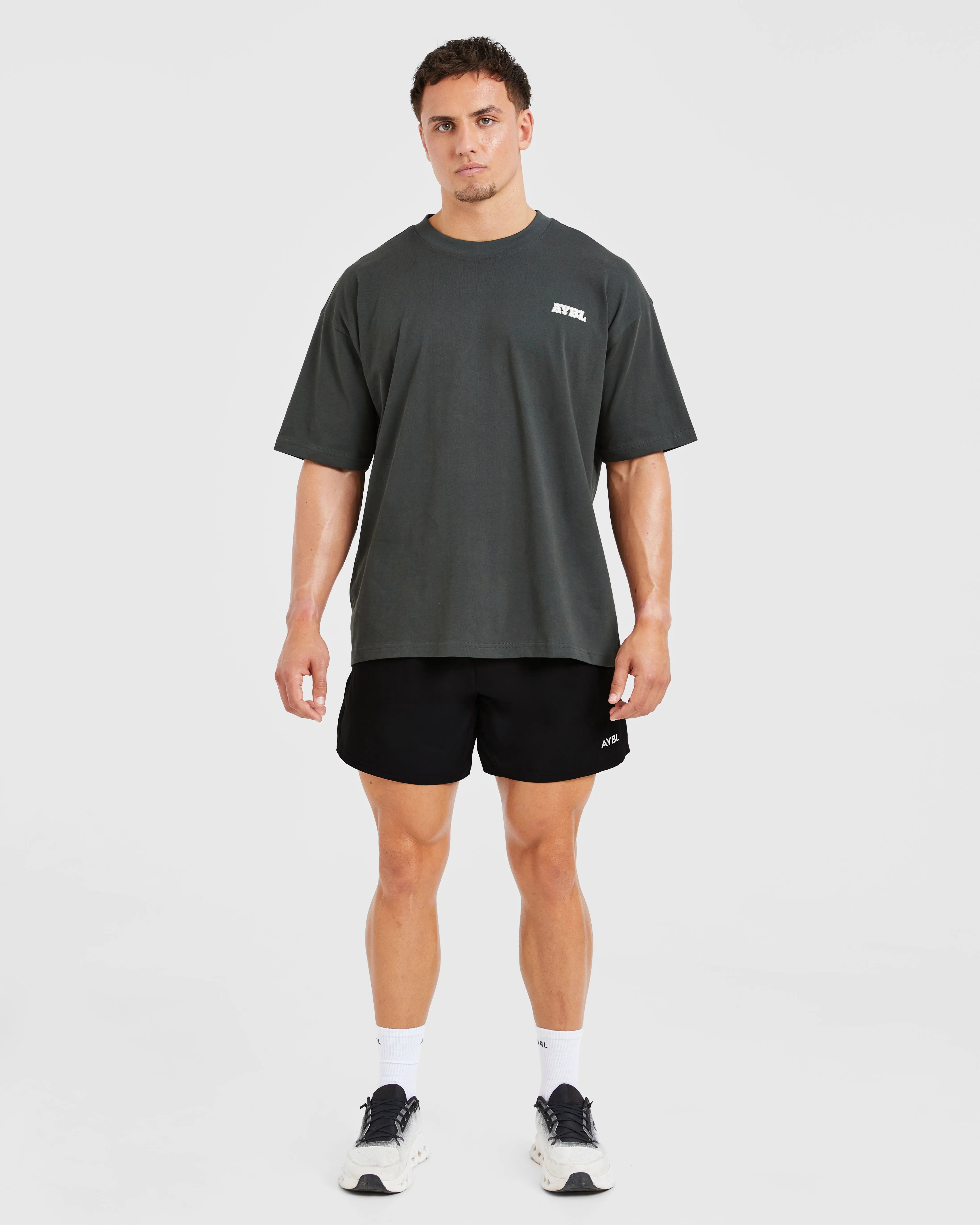 Global Oversized T Shirt - Sea Moss sold by AYBL product image thumbnail 3