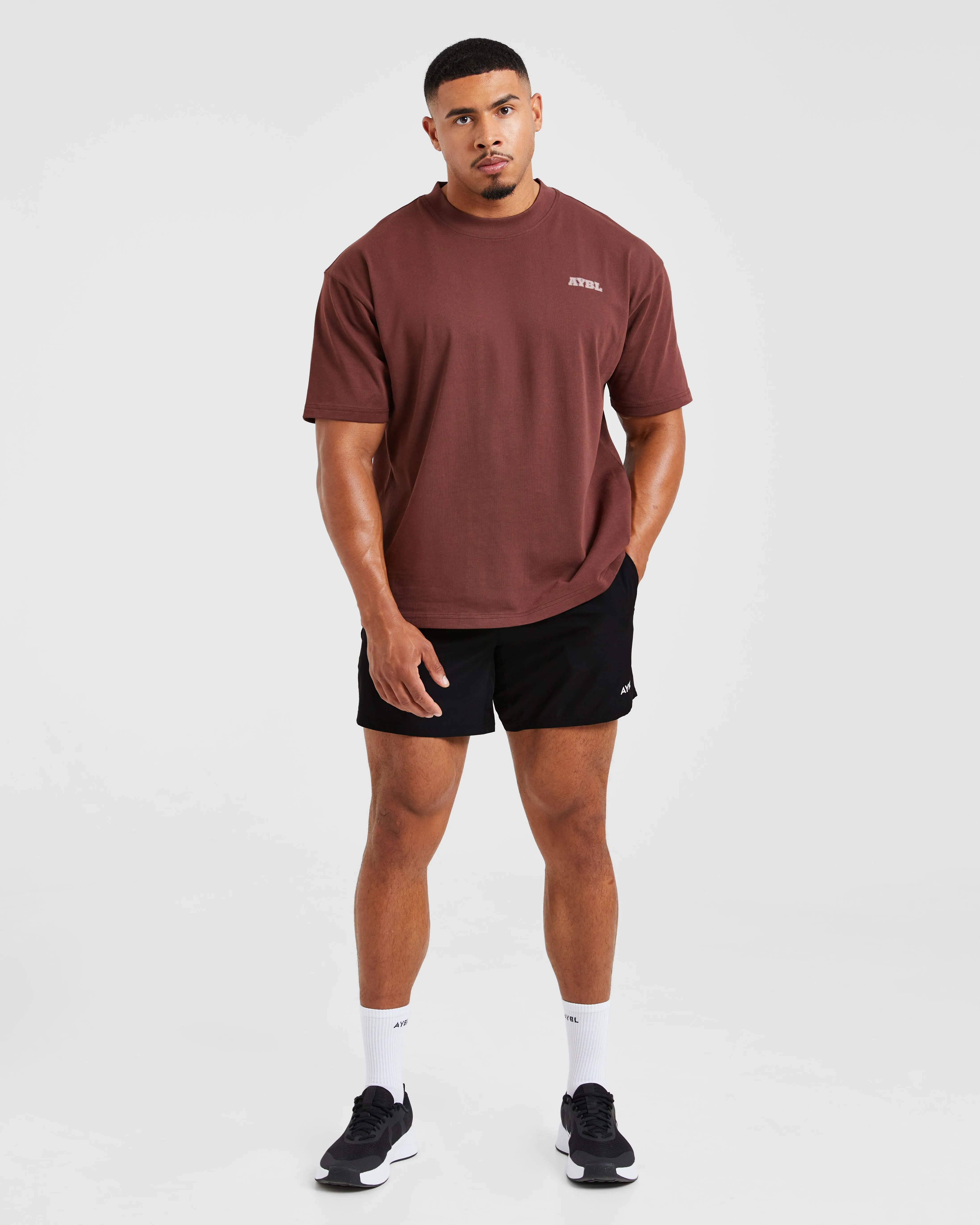 Global Oversized T Shirt - Burnt Red sold by AYBL product image thumbnail 3