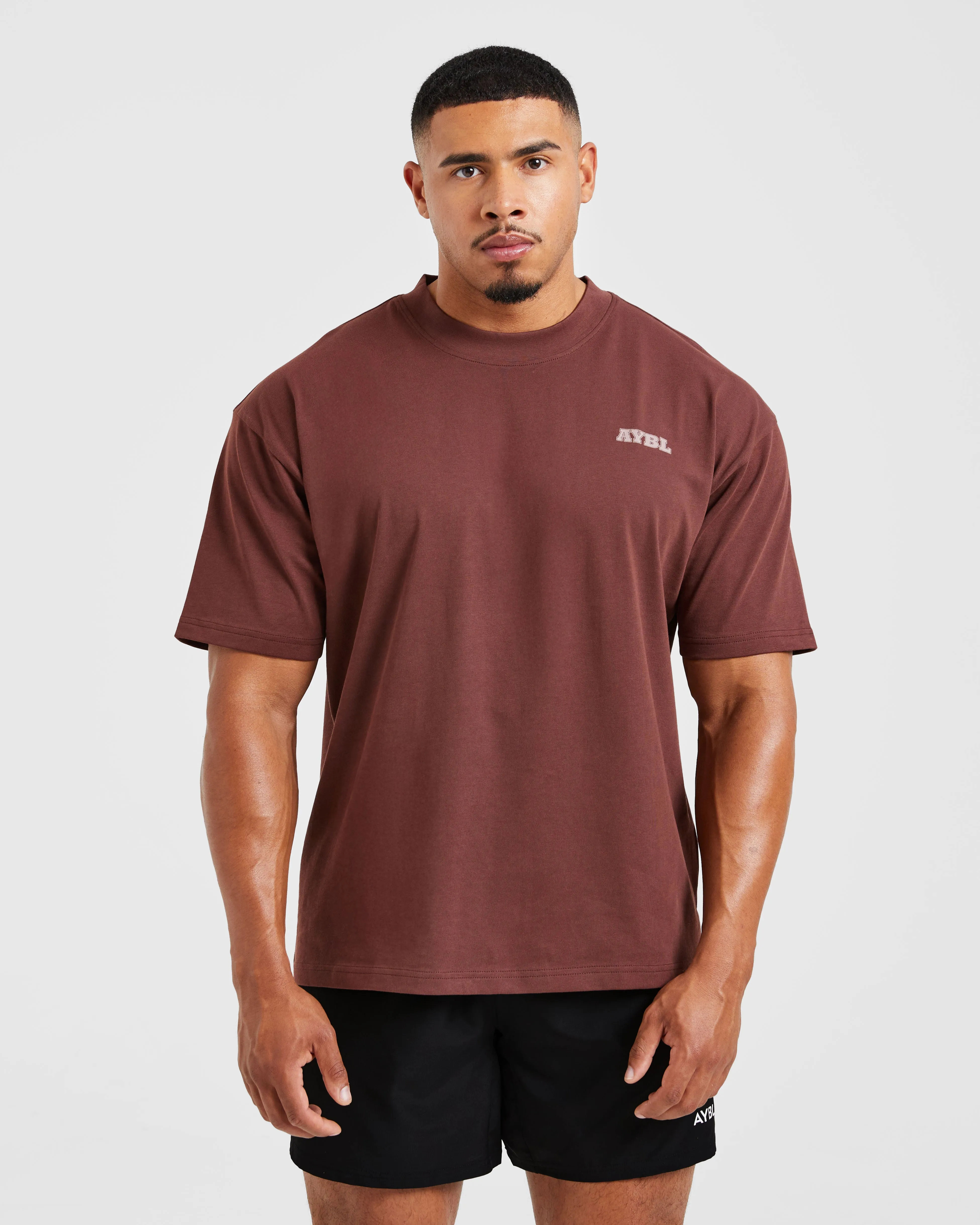 Global Oversized T Shirt - Burnt Red sold by AYBL product image thumbnail 2