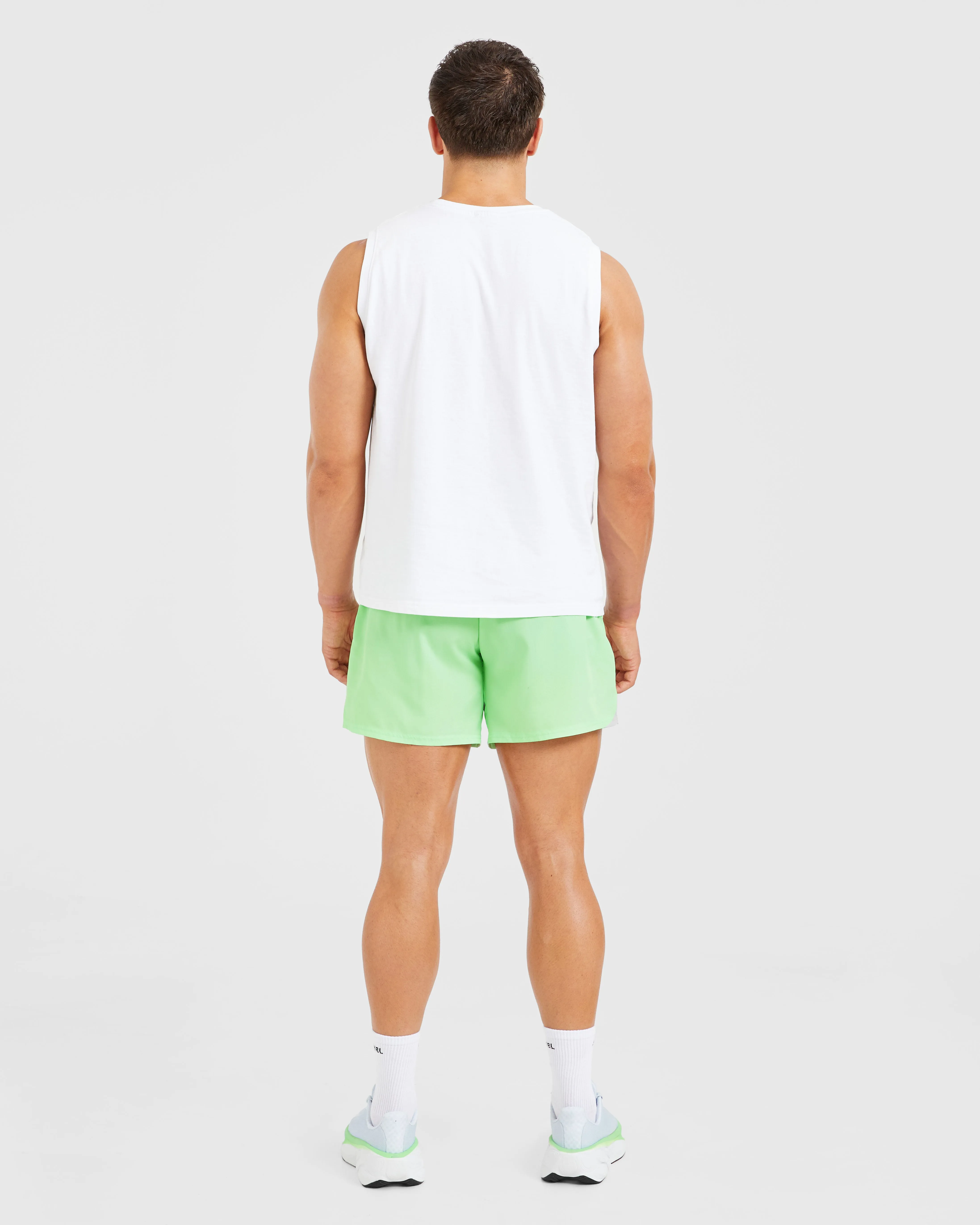 Core 5" Shorts - Lime Green sold by AYBL product image thumbnail 4