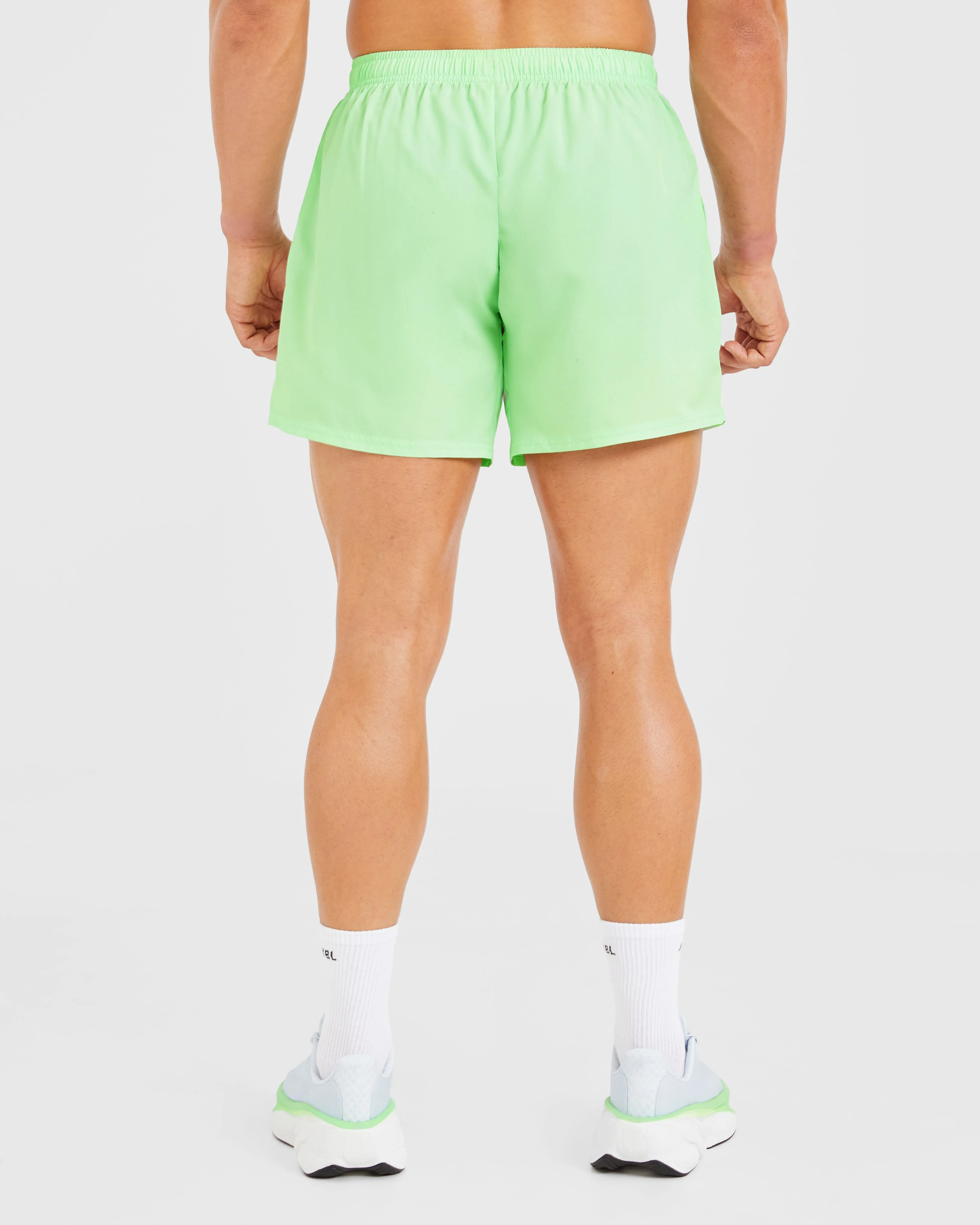 Core 5" Shorts - Lime Green sold by AYBL product image thumbnail 2