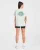 AYBL Sports Club Script Oversized T Shirt - Green sold by AYBL