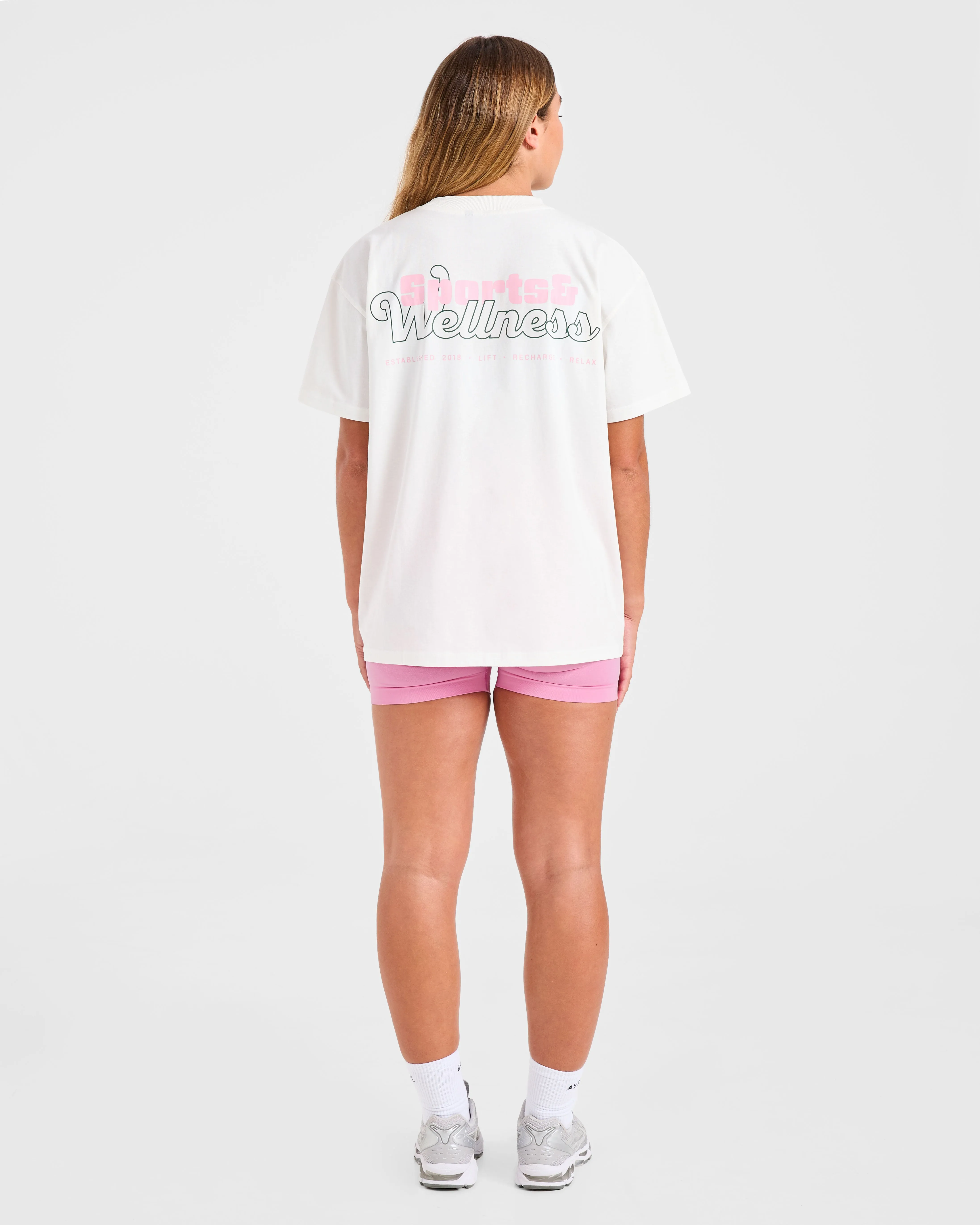 Sports Wellness Oversized T Shirt - Off White sold by AYBL product image thumbnail 4