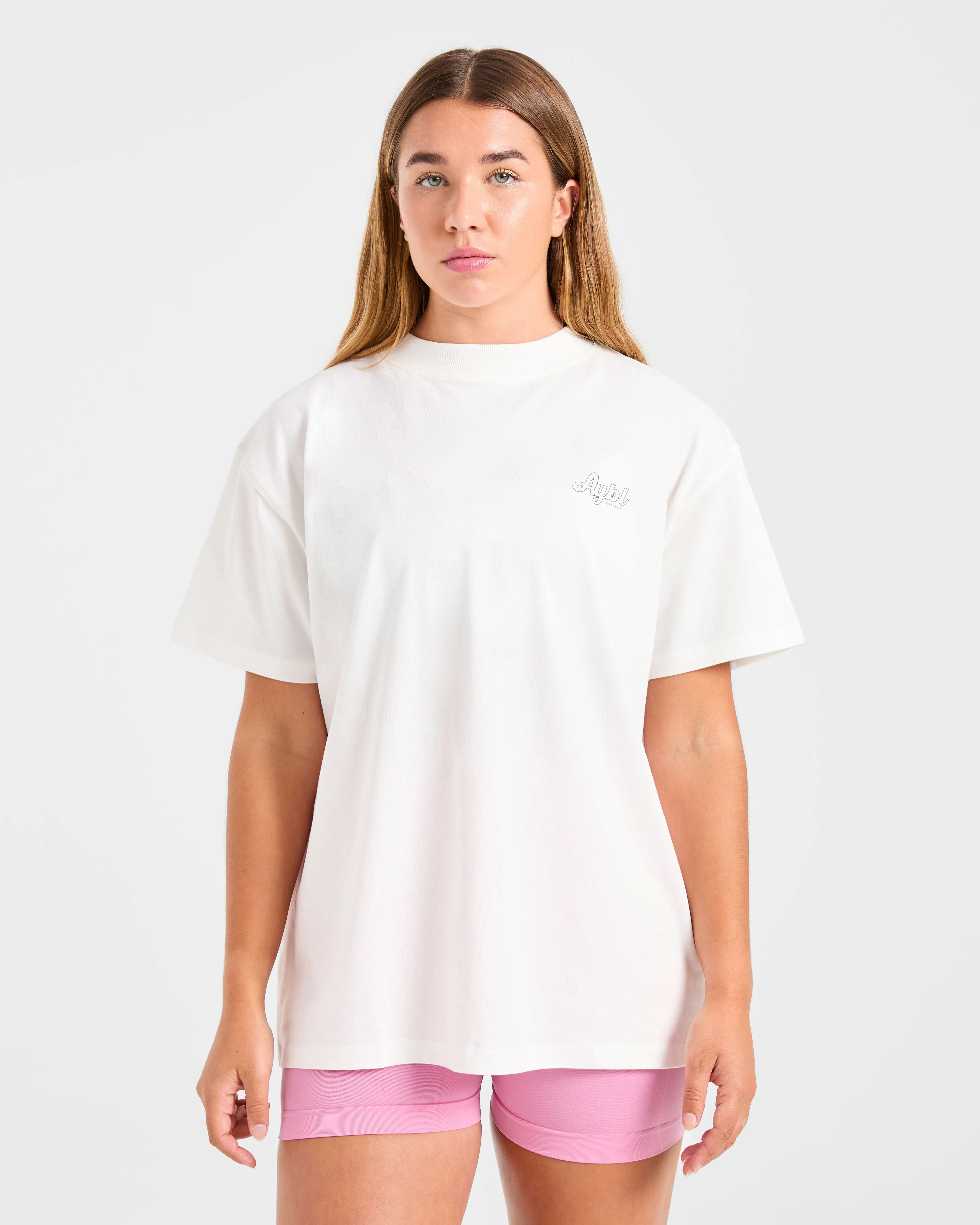 Sports Wellness Oversized T Shirt - Off White sold by AYBL product image thumbnail 2
