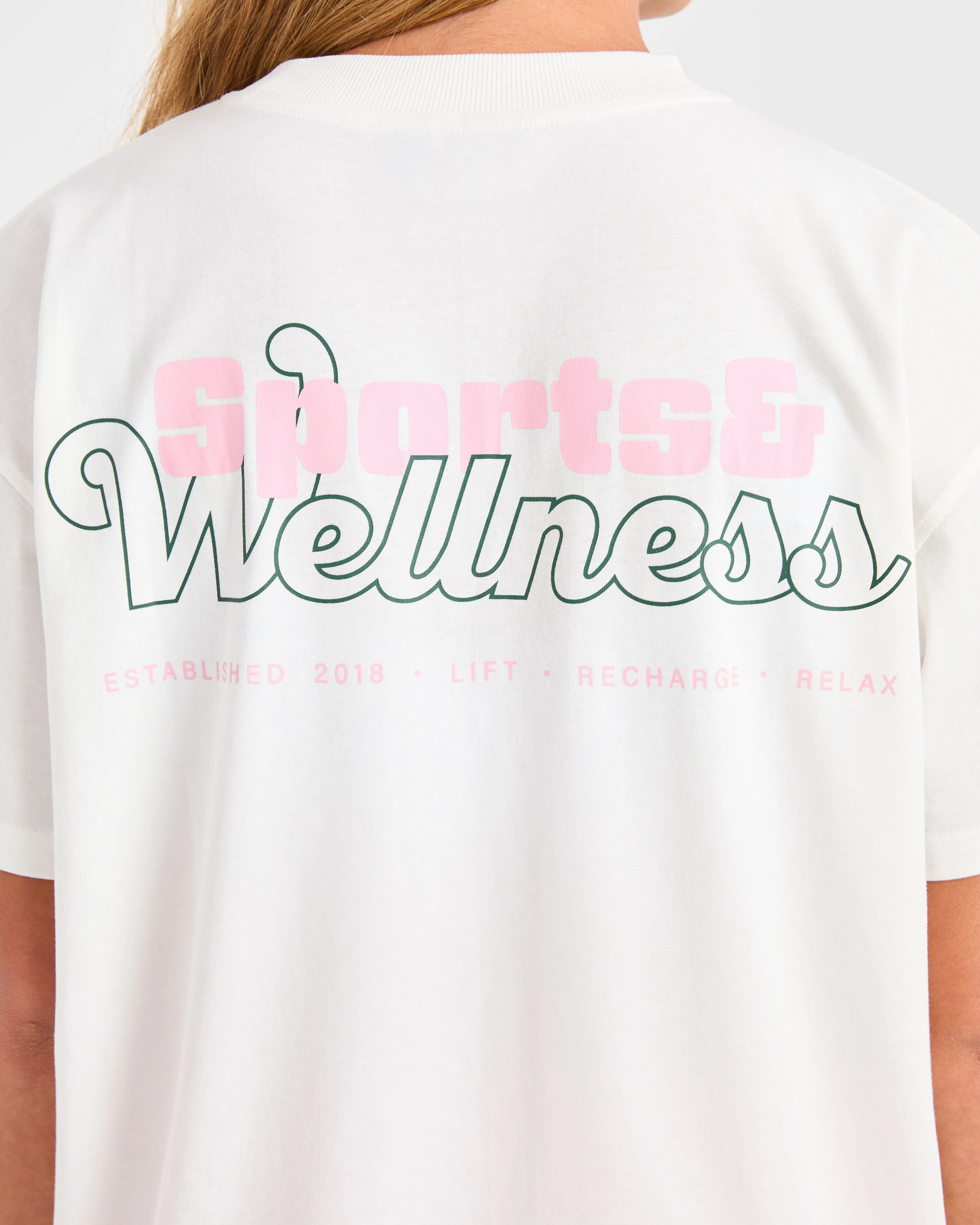 Sports Wellness Oversized T Shirt - Off White sold by AYBL product image thumbnail 5