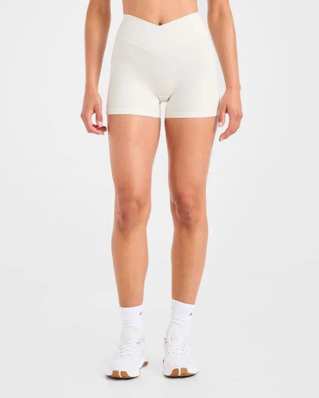 Sculpt Wrap Shorts - Tofu sold by AYBL