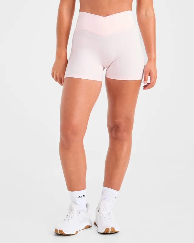 Sculpt Wrap Shorts - Iced Pink sold by AYBL