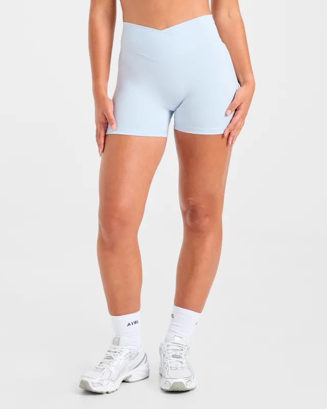 Sculpt Wrap Shorts - Iced Blue sold by AYBL