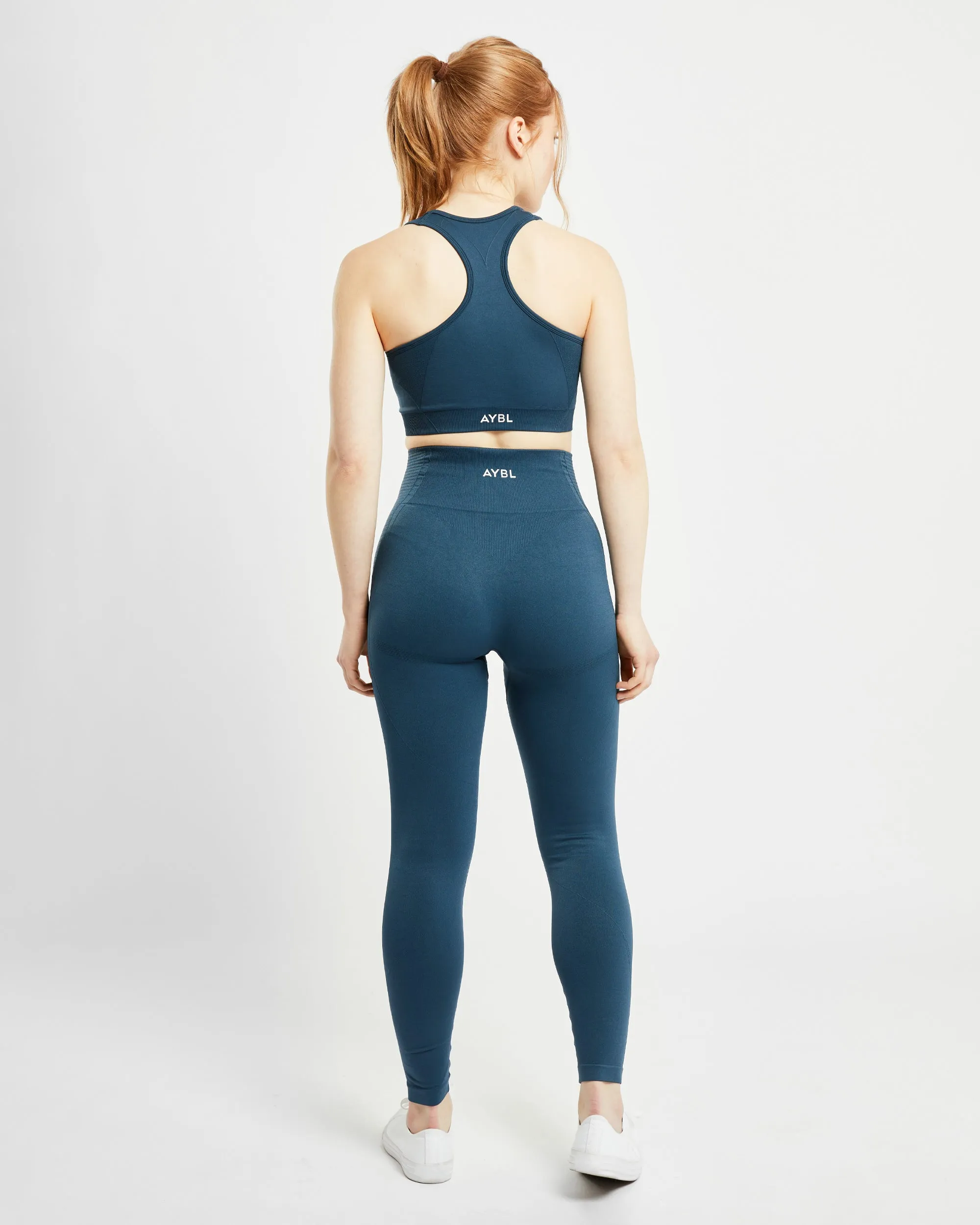 Balance V2 Seamless Sports Bra - Marine Blue sold by AYBL product image thumbnail 3