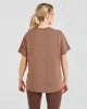 Varsity Oversized T Shirt - Brown sold by AYBL