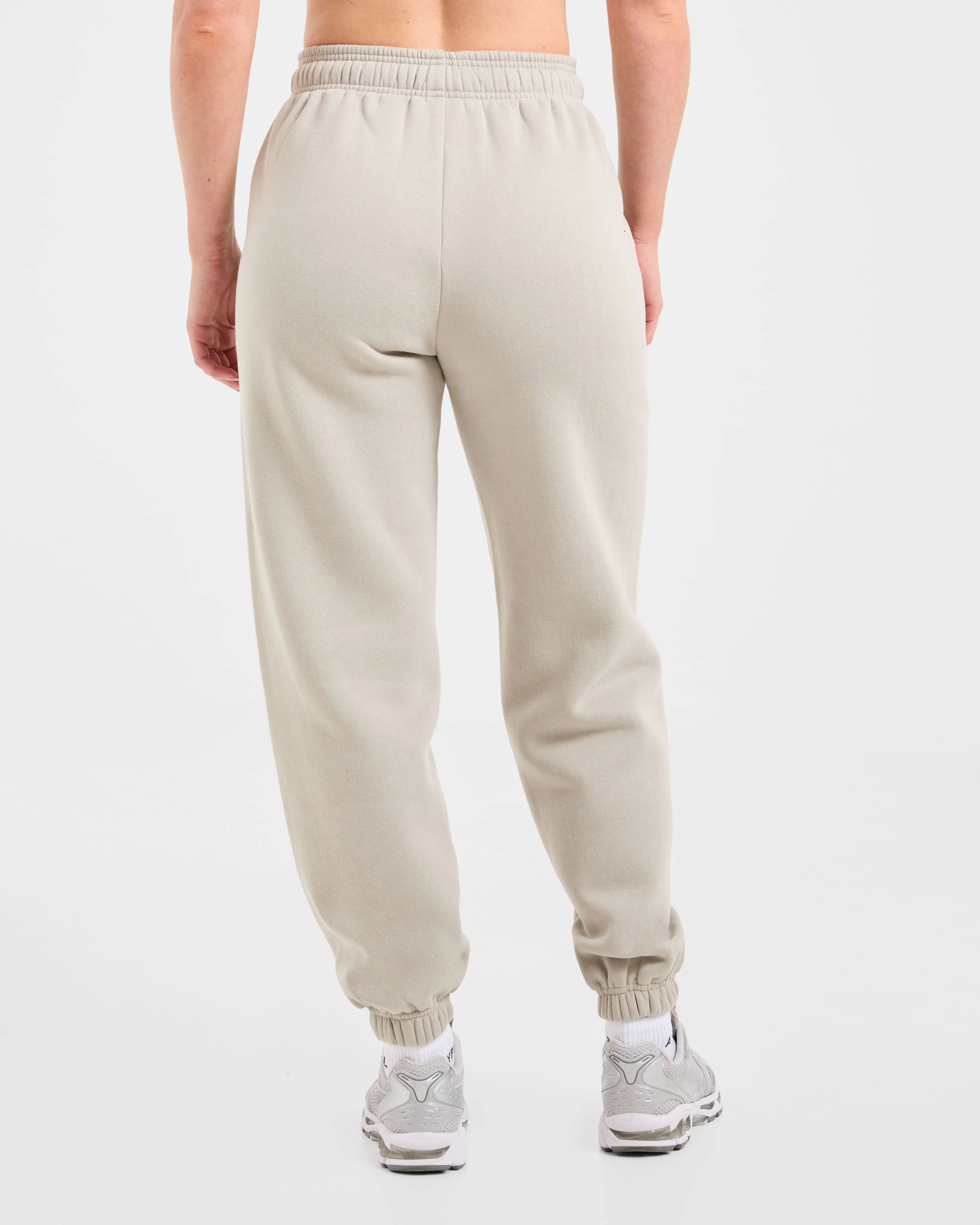 Retro Embroidered Oversized Joggers - Taupe Grey sold by AYBL product image thumbnail 2