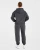 Retro Embroidered Oversized Hoodie - Charcoal sold by AYBL