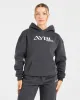 Retro Embroidered Oversized Hoodie - Charcoal sold by AYBL