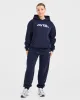 Retro Embroidered Oversized Hoodie - Navy sold by AYBL